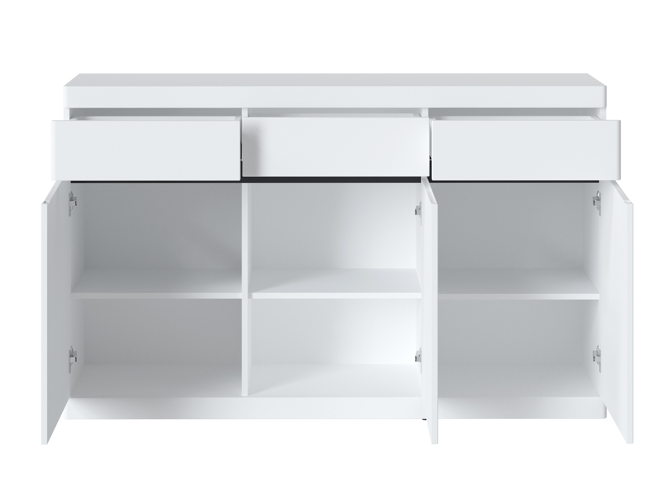 Commode Venlori 123 (Blanc + Graphite)