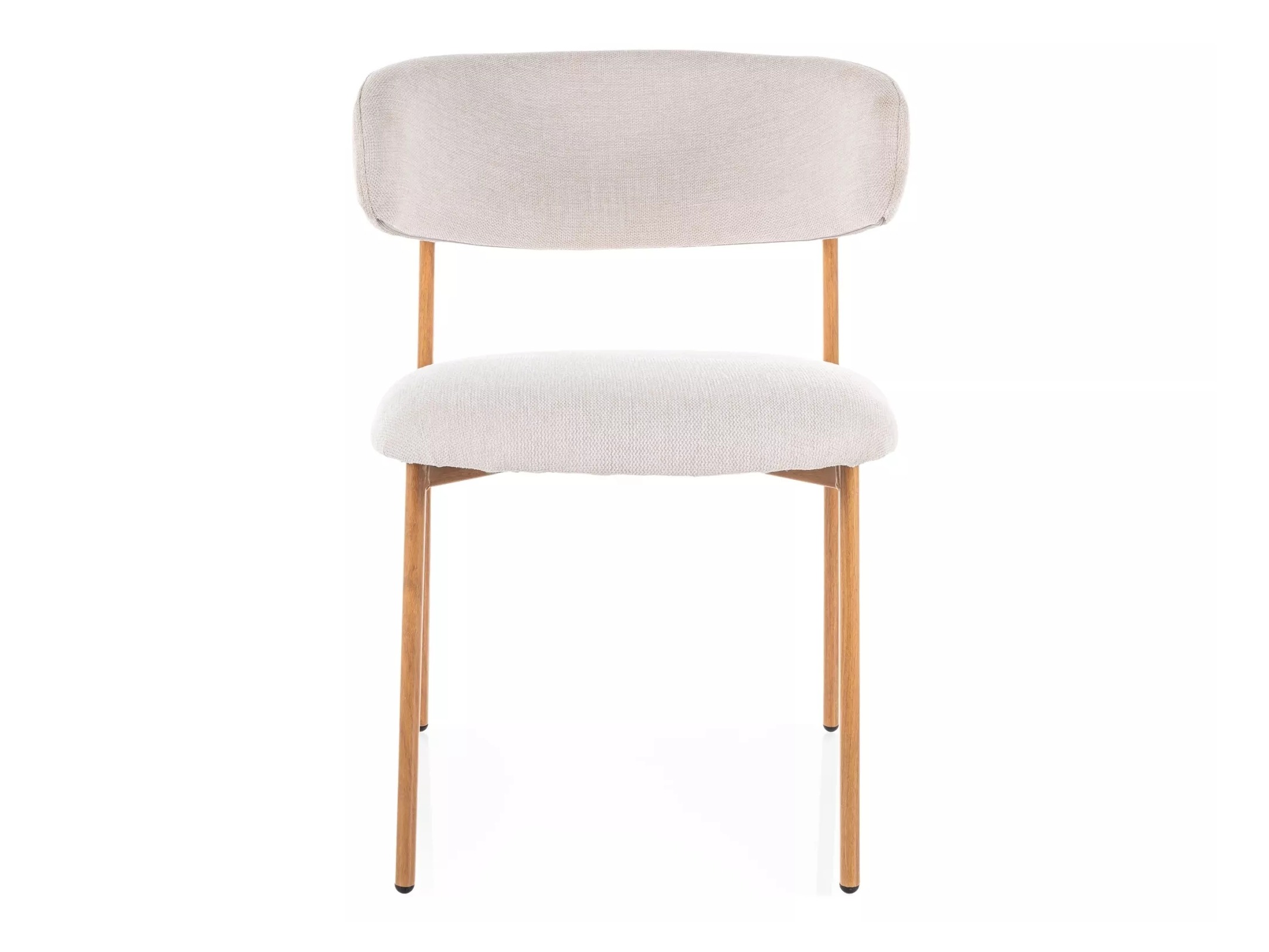 Chaise Detroit 802 (Beige clair + Chêne)
