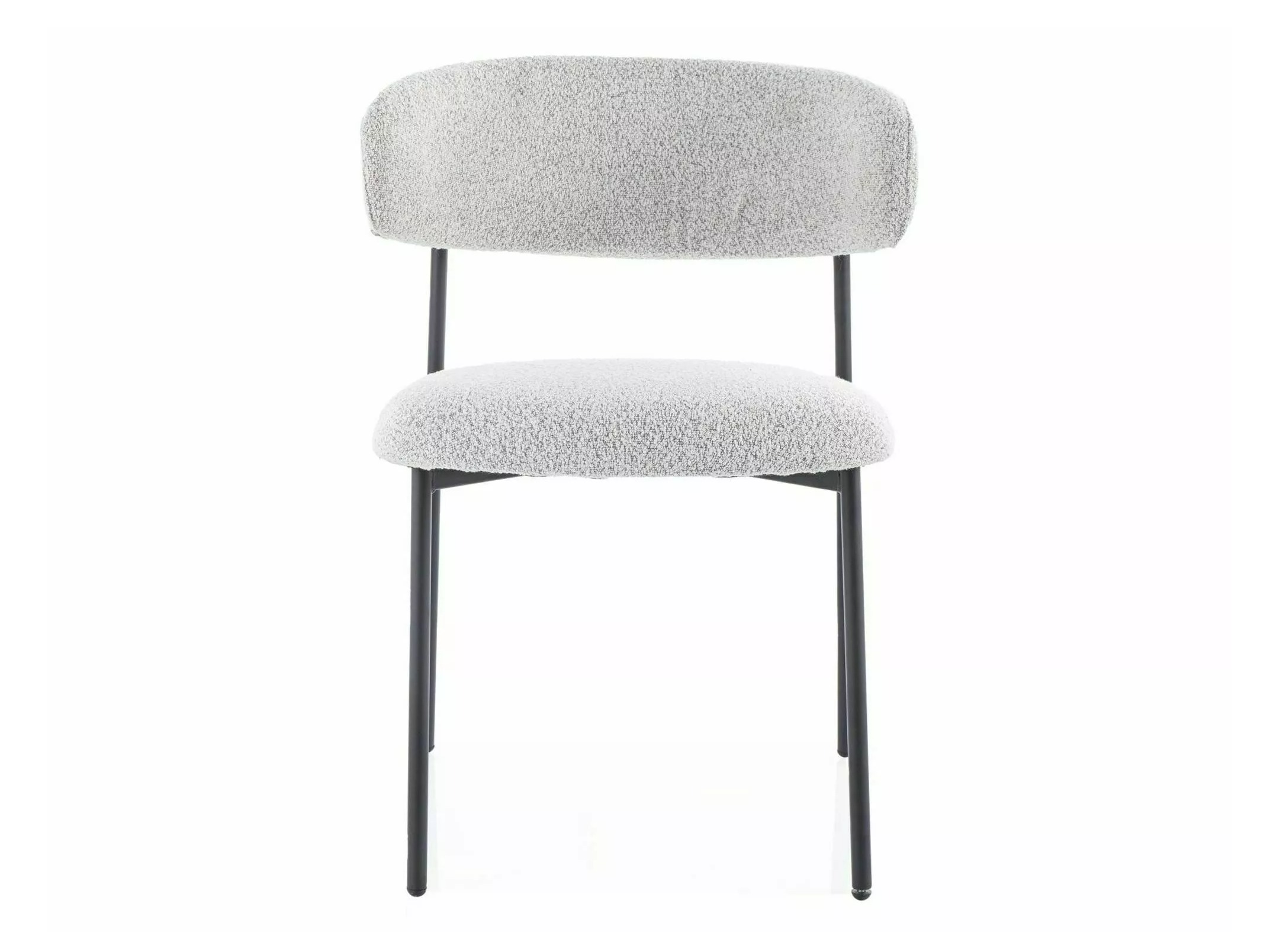 Chaise Detroit 802 (Gris clair + Noir)