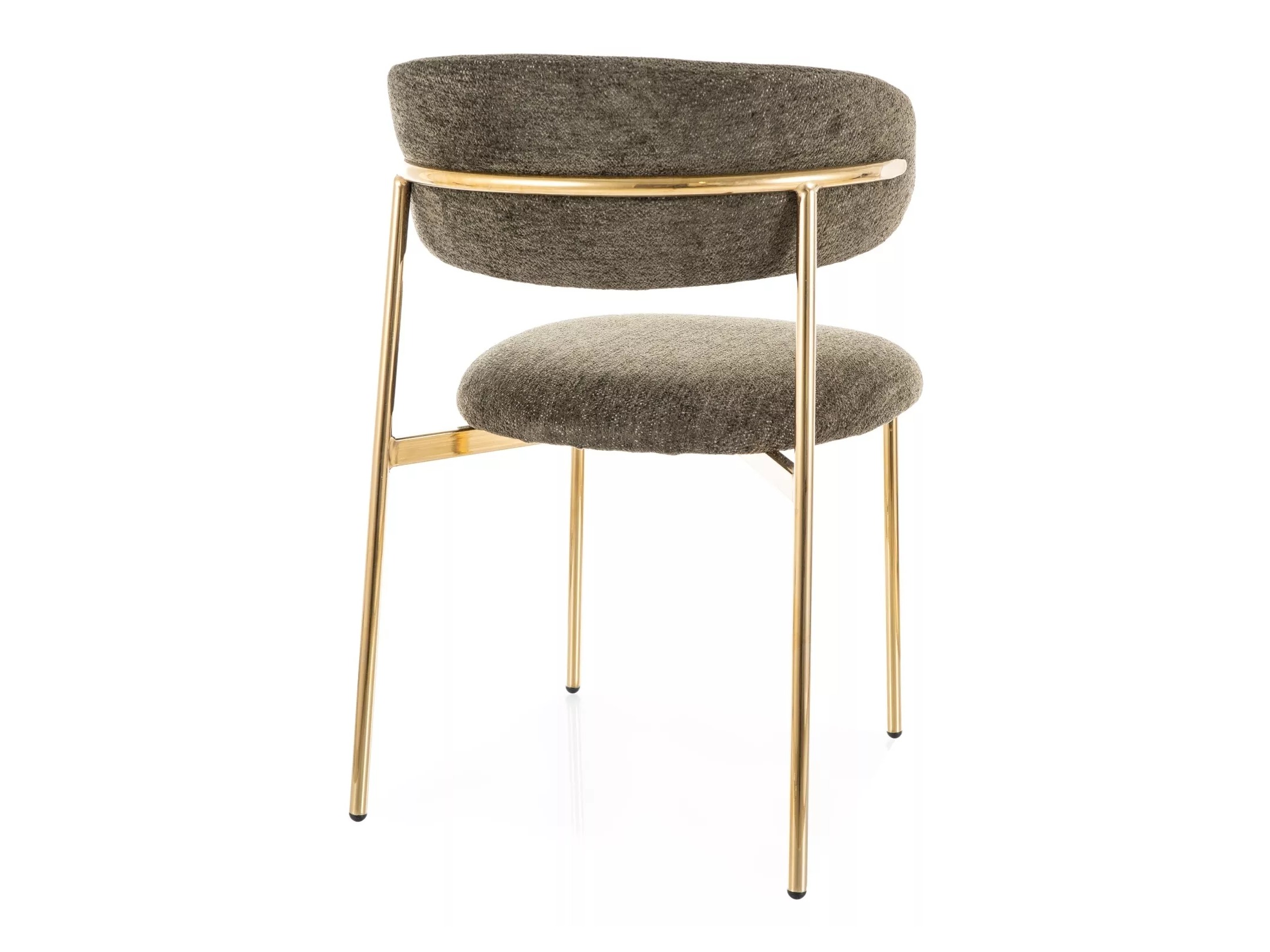 Chaise Detroit 802 (Vert foncé + Doré)