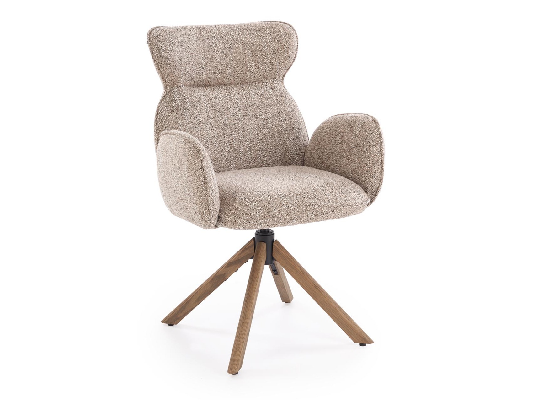 Chaise Houston 2041 (Beige + Noyer)