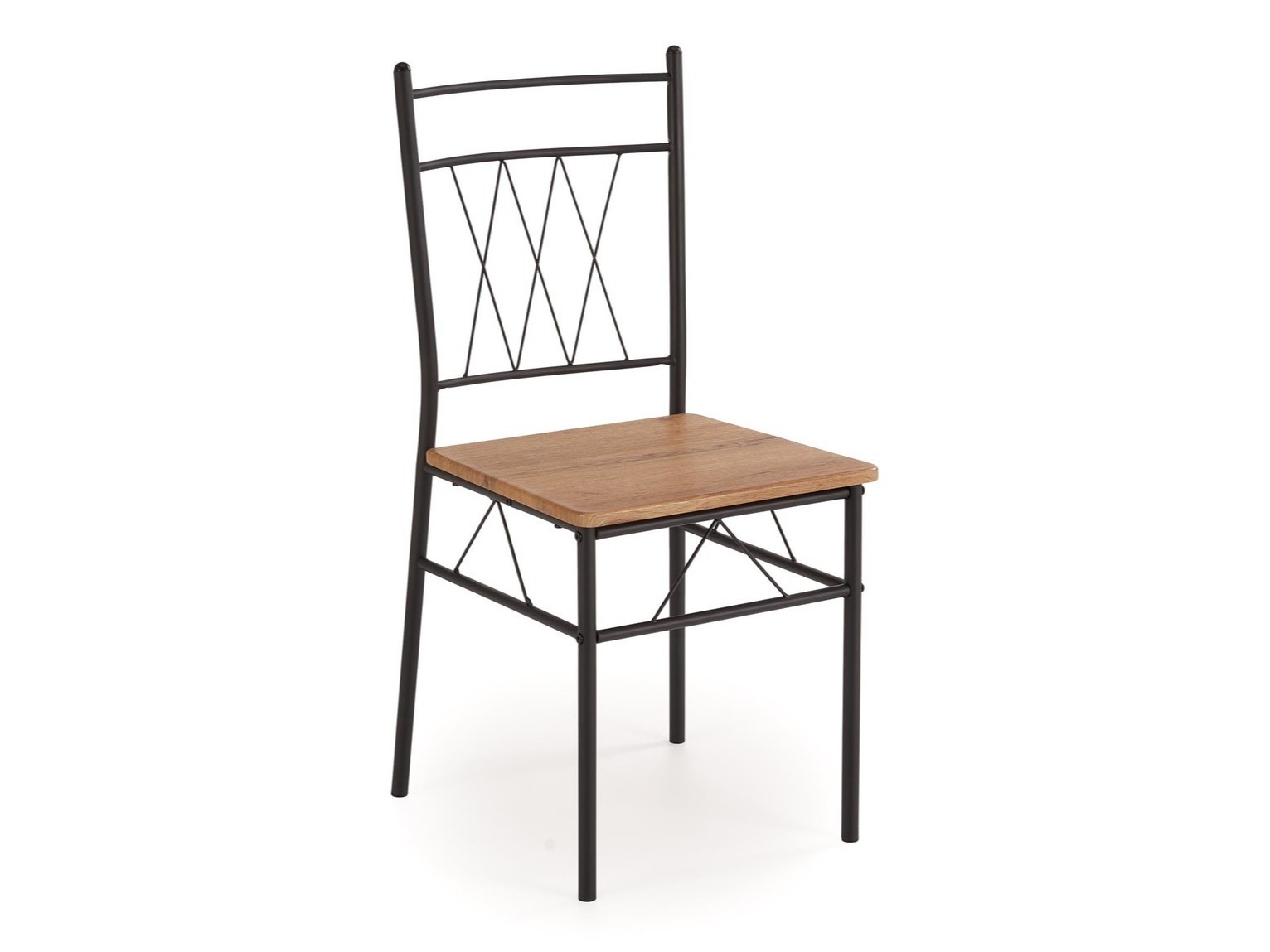 Salle à manger complète Houston 1251 (Chêne + Noir)