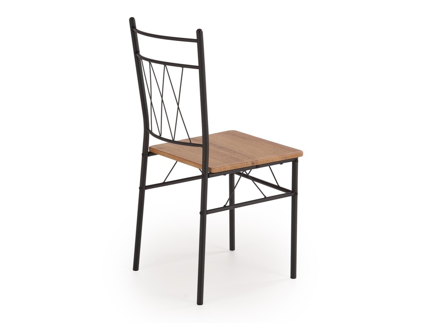 Salle à manger complète Houston 1251 (Chêne + Noir)