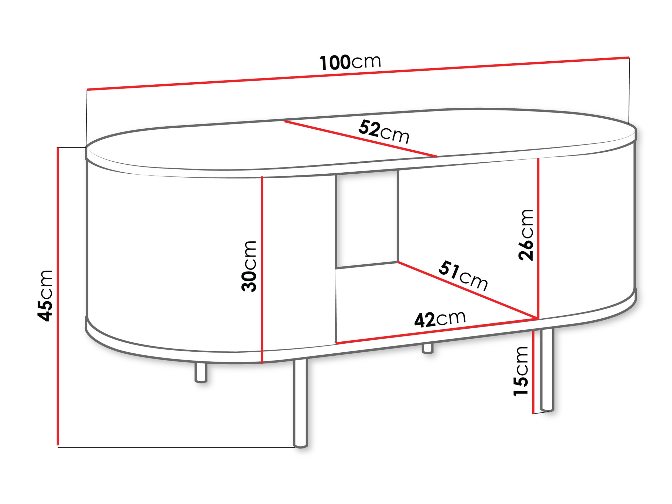 Table basse Comfivo Livtena