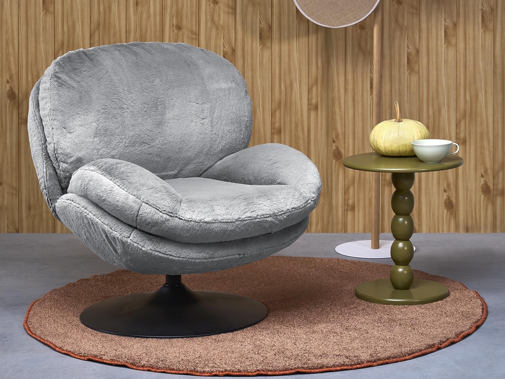 Fauteuil Houston 1982 (Gris)