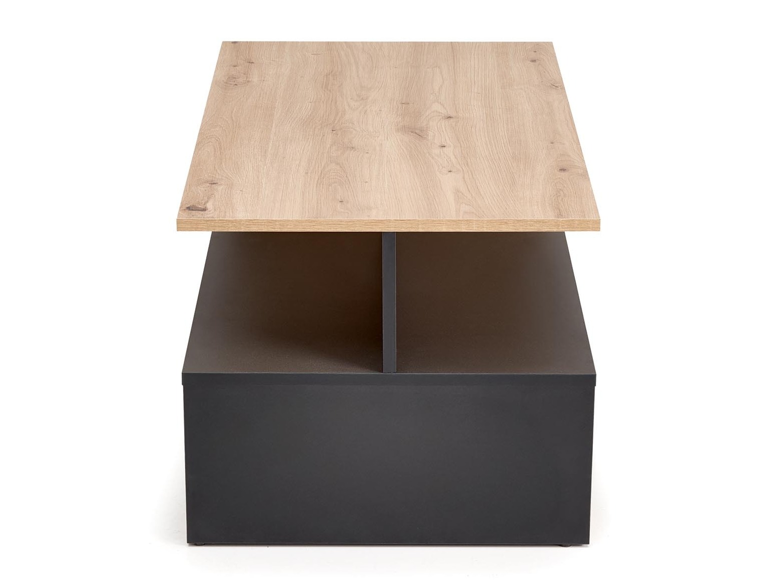 Table basse Houston 1991 (Noir + Chêne Artisan)