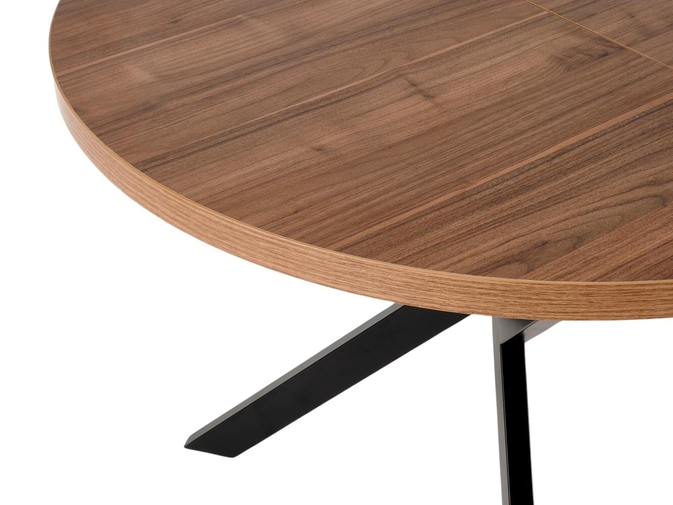 Table Houston 1495 (Noyer + Noir)