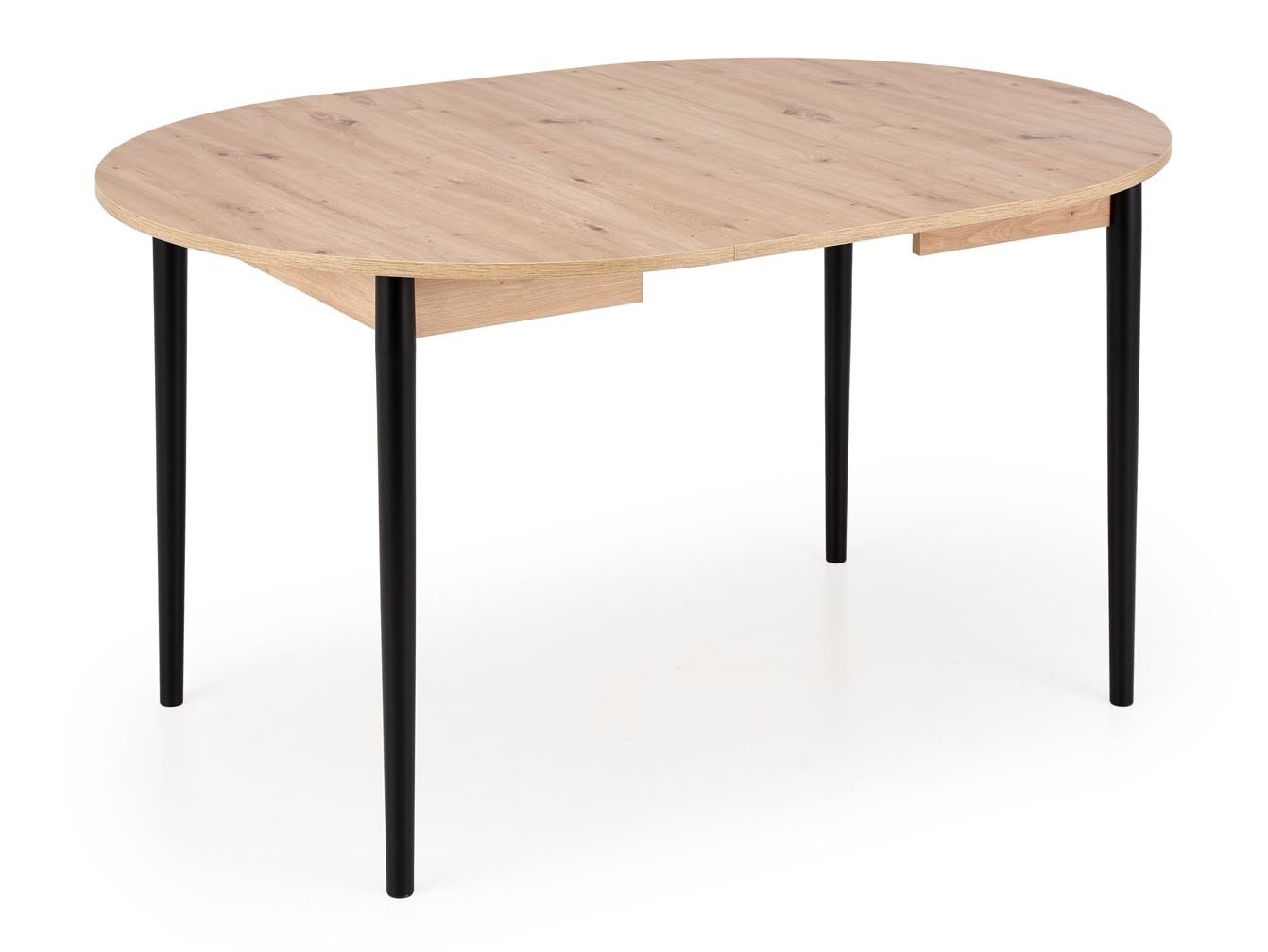 Table Houston 1990 (Noir + Chêne Artisan)
