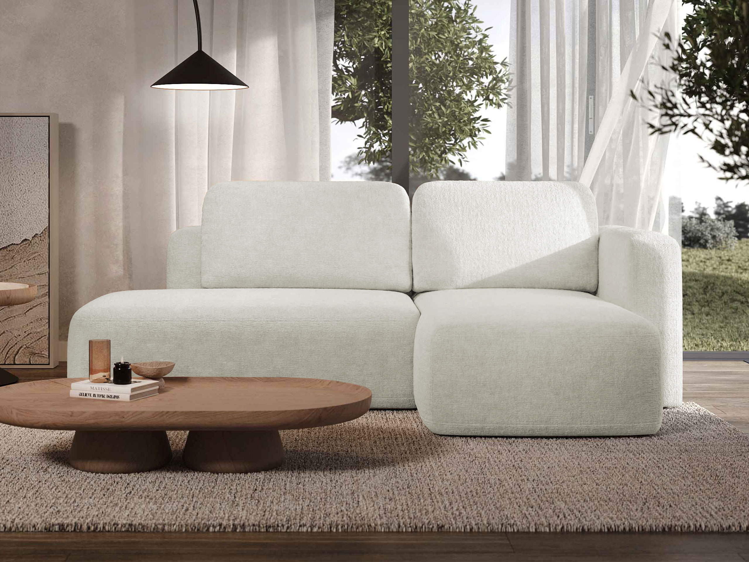 Canapé d'angle ComfiDream Celena (Perfect Harmony 02)