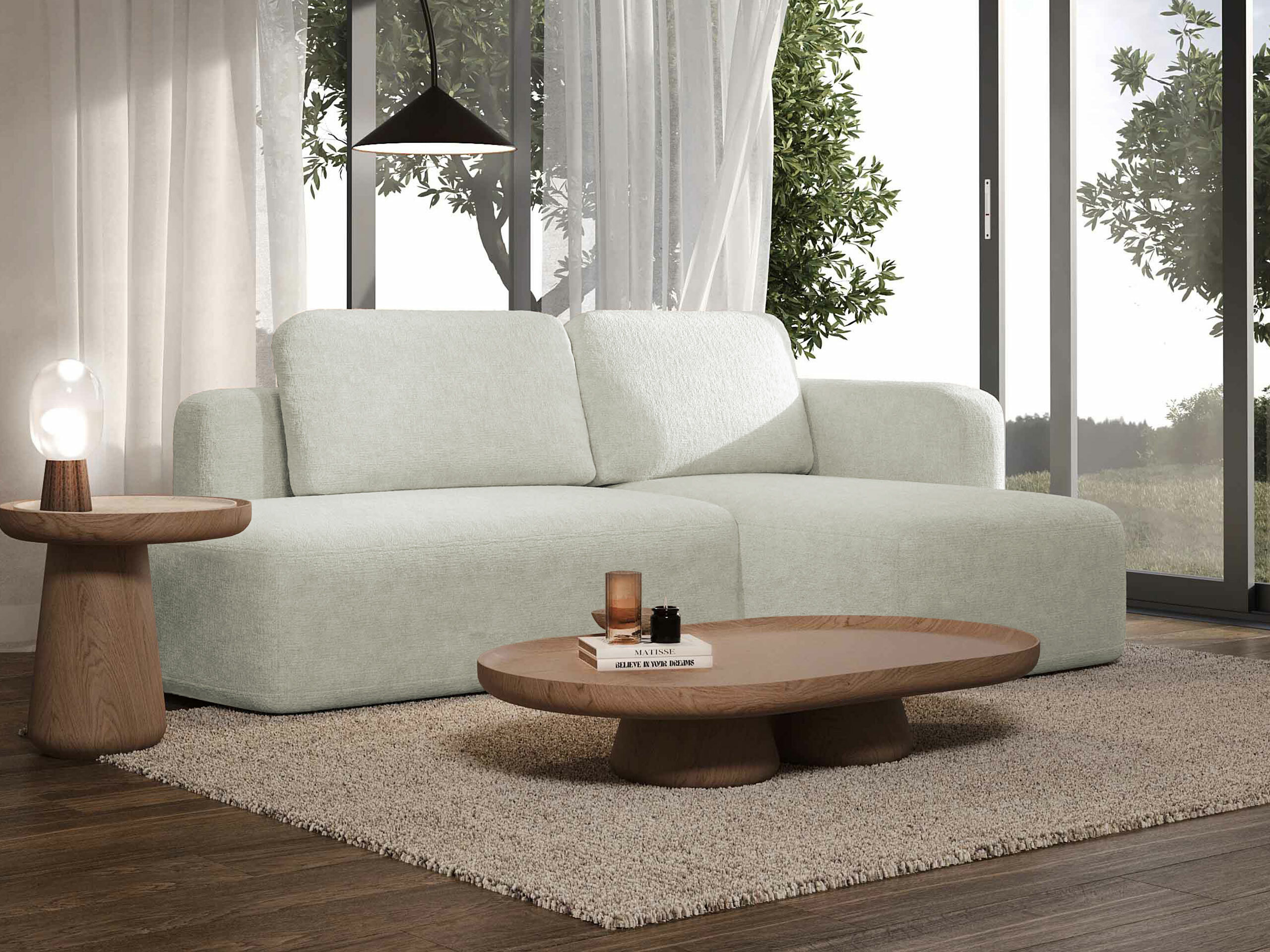 Canapé d'angle ComfiDream Celena (Perfect Harmony 02)