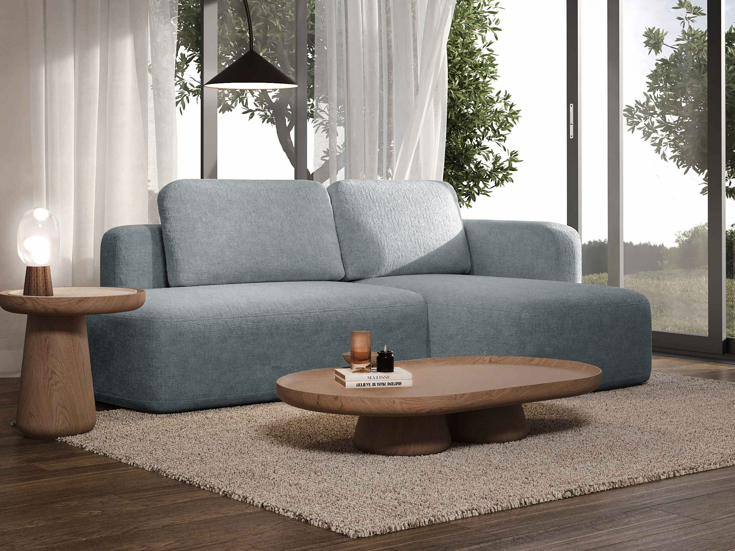 Canapé d'angle ComfiDream Celena (Perfect Harmony 82)