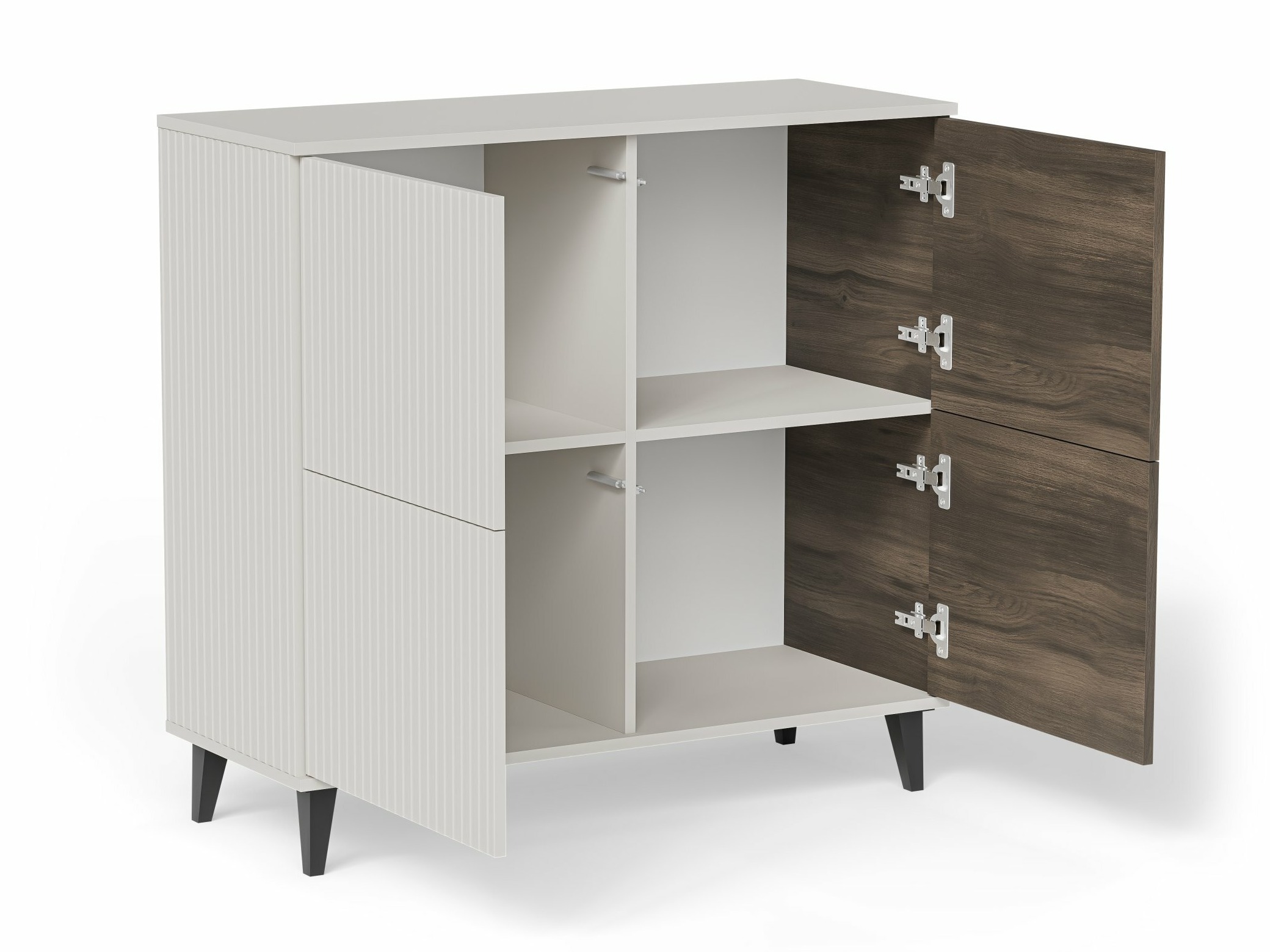 Buffet Luelia 119 (Noyer + Cachemire)