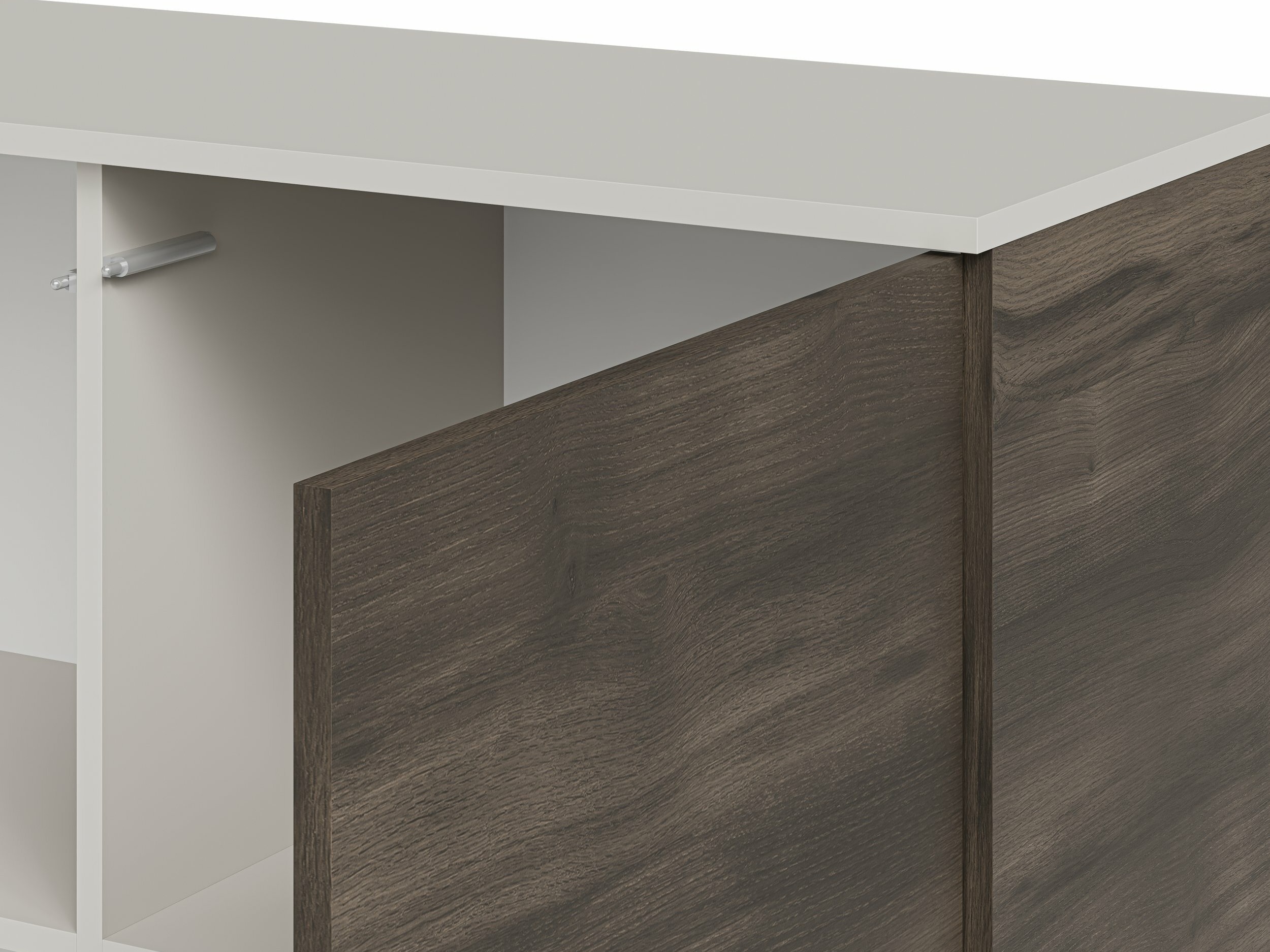 Buffet Luelia 119 (Noyer + Cachemire)