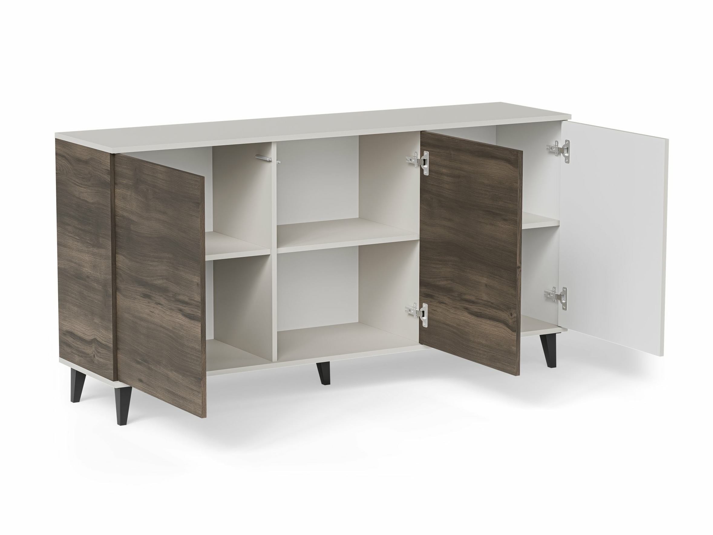 Buffet Luelia 120 (Noyer + Cachemire)