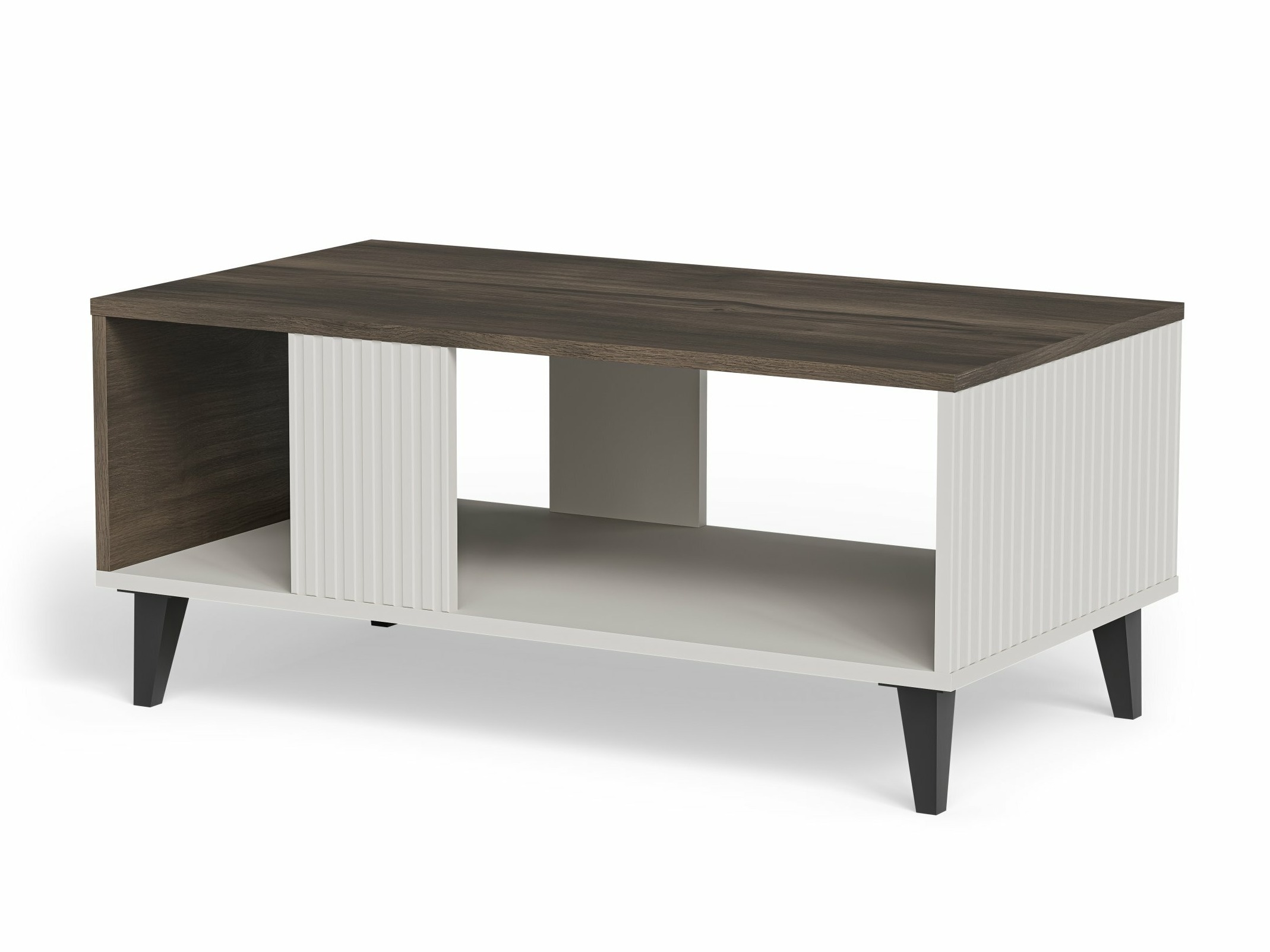 Ensemble de salon Luelia 107 (Noyer + Cachemire)