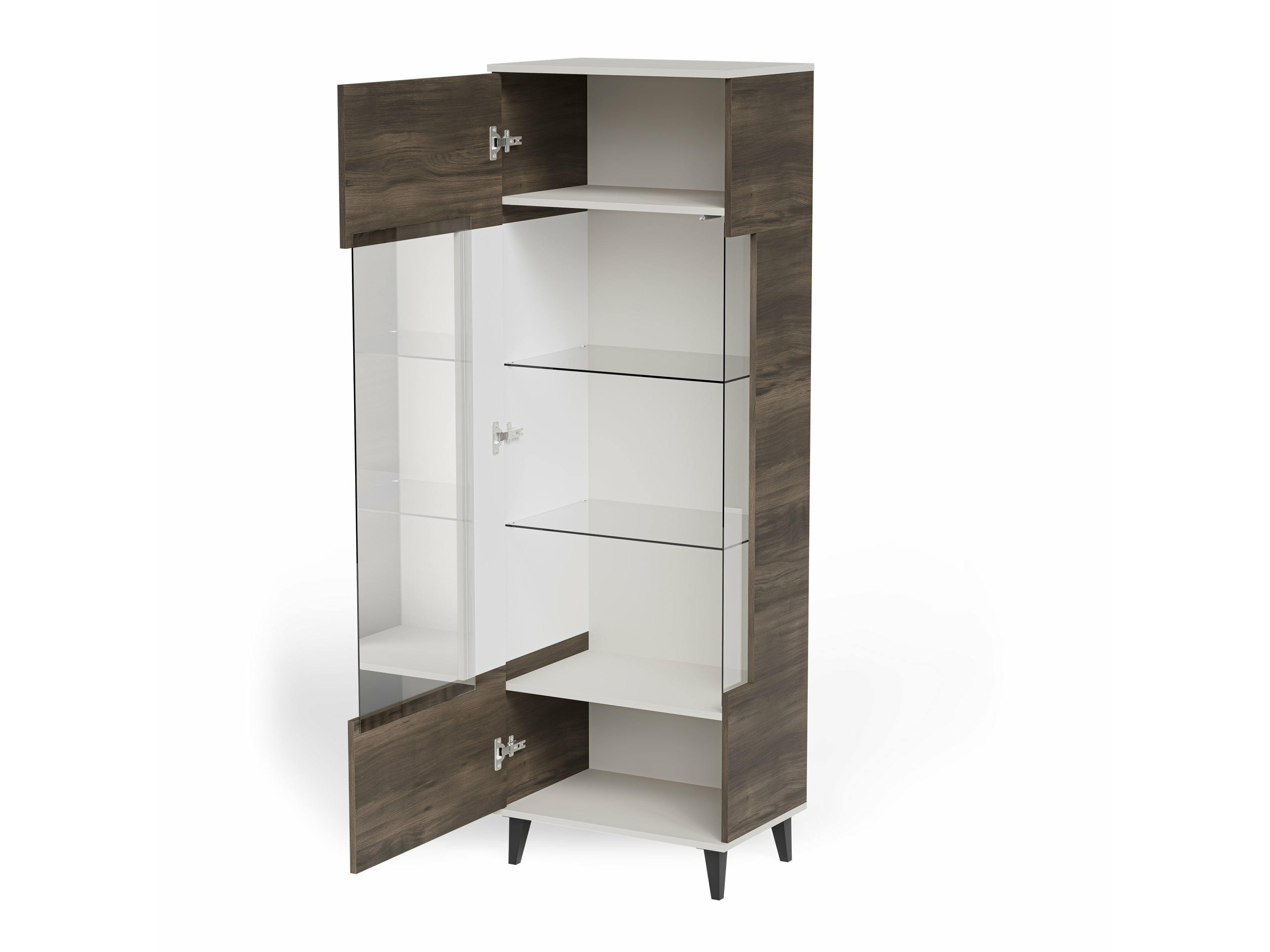 Ensemble de salon Luelia 108 (Noyer + Cachemire)
