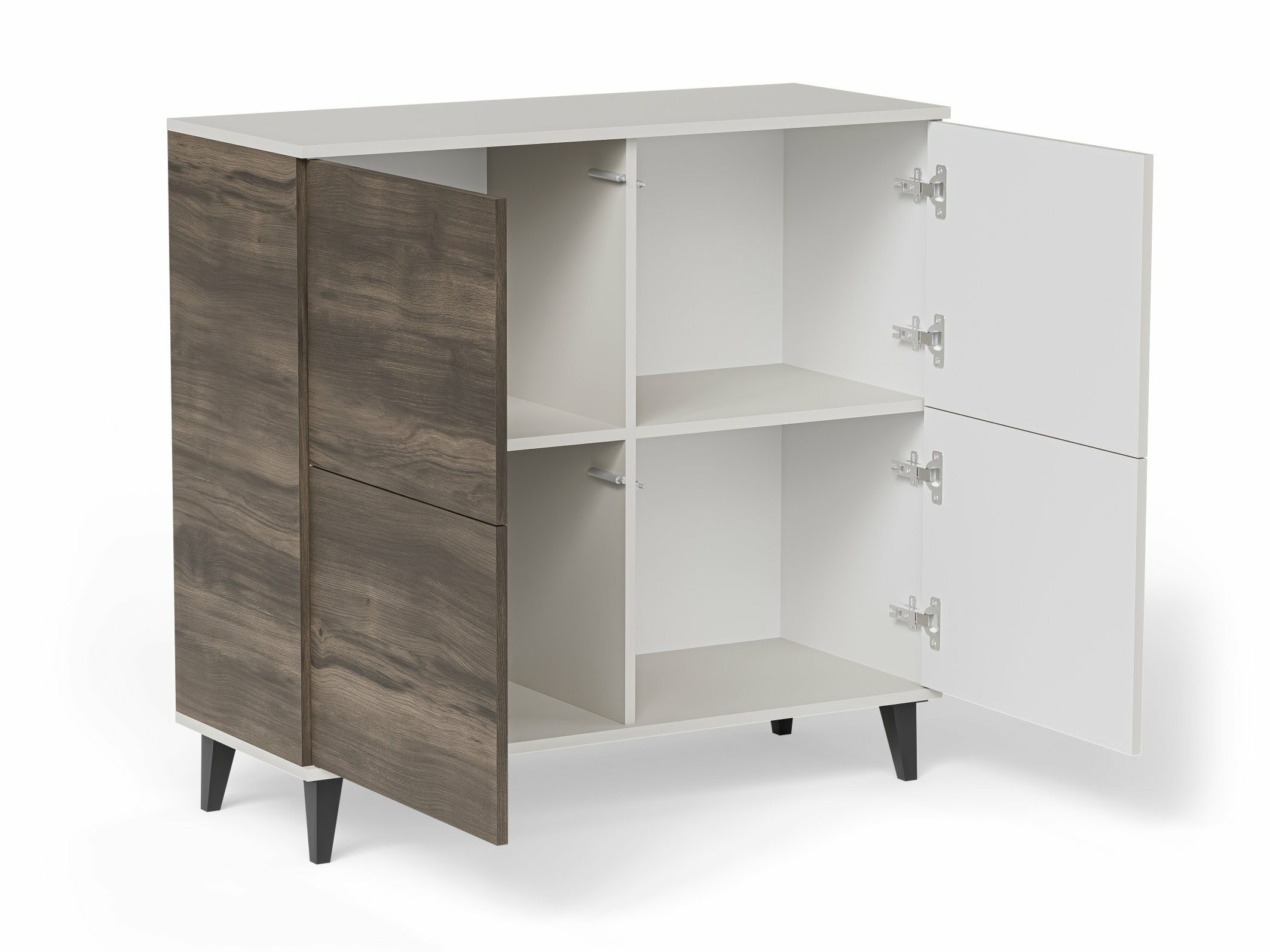 Ensemble de salon Luelia 108 (Noyer + Cachemire)