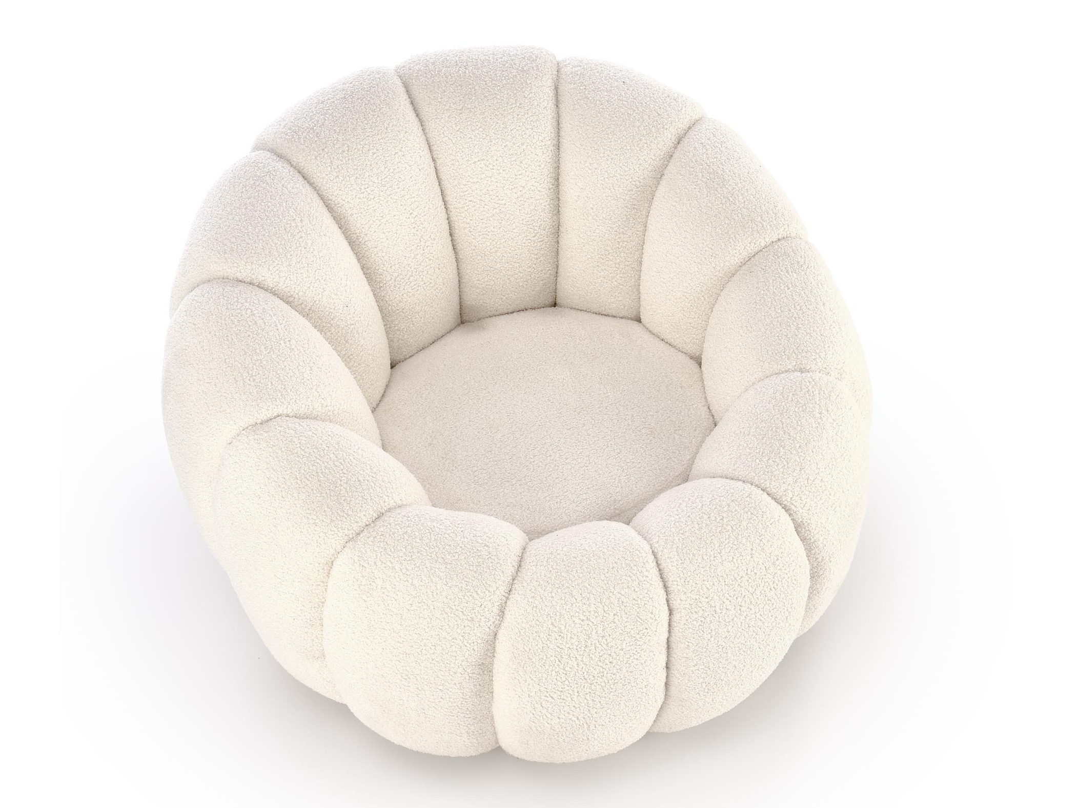 Fauteuil Houston Lana (Crème)