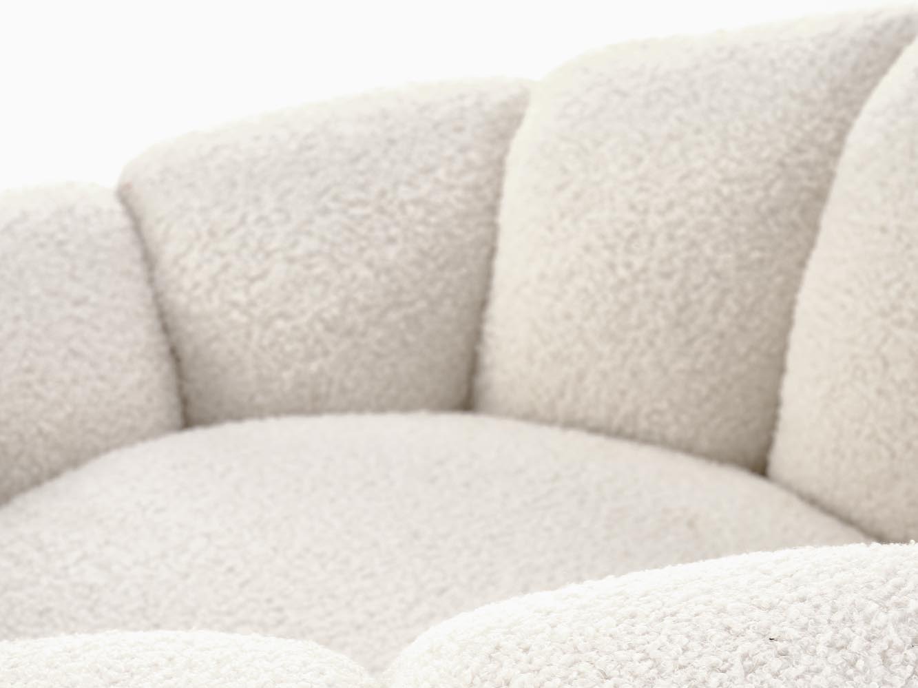 Fauteuil Houston Lana (Crème)