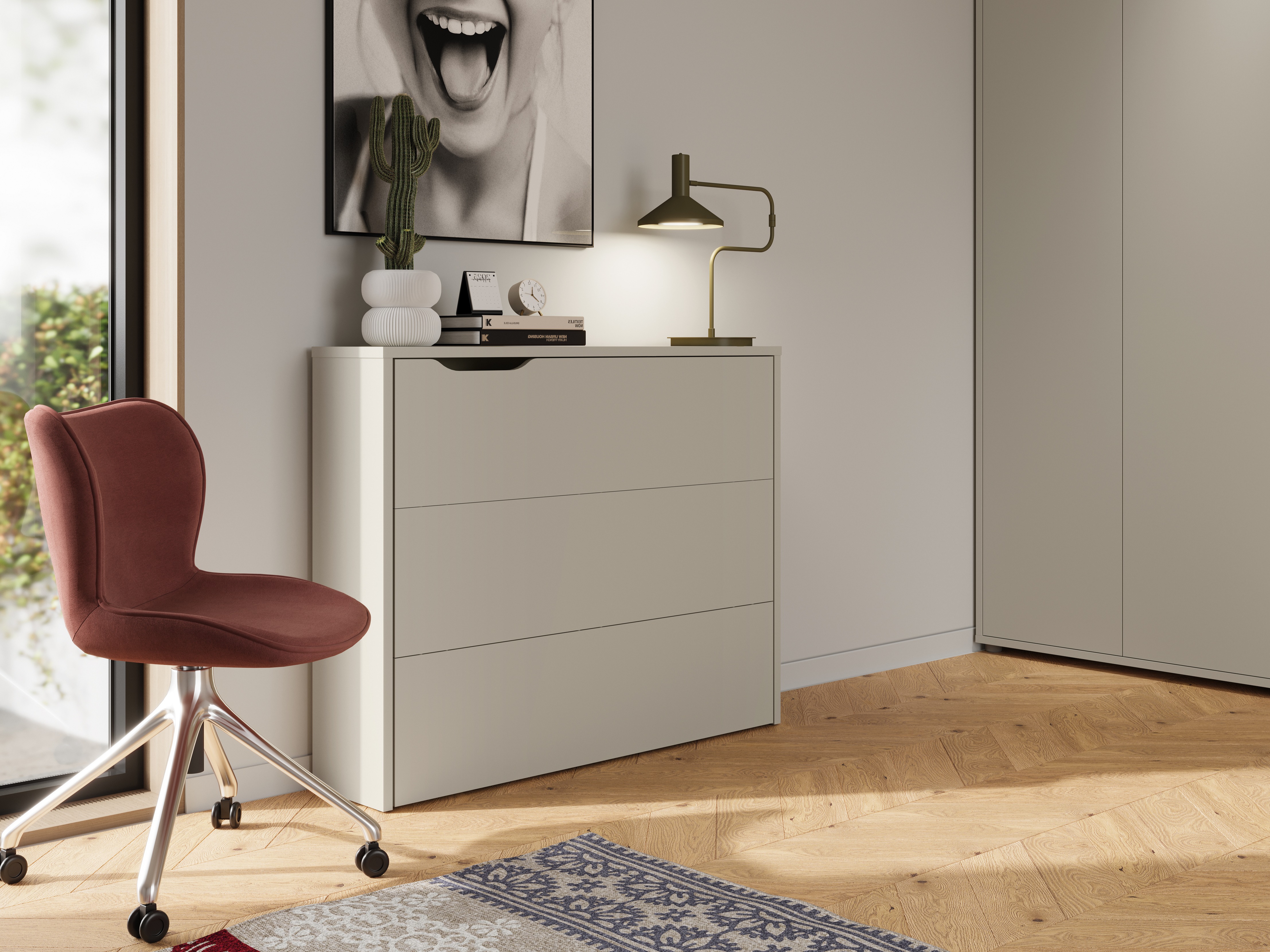 Bureau d'angle Concept Lenart (Cachemire)