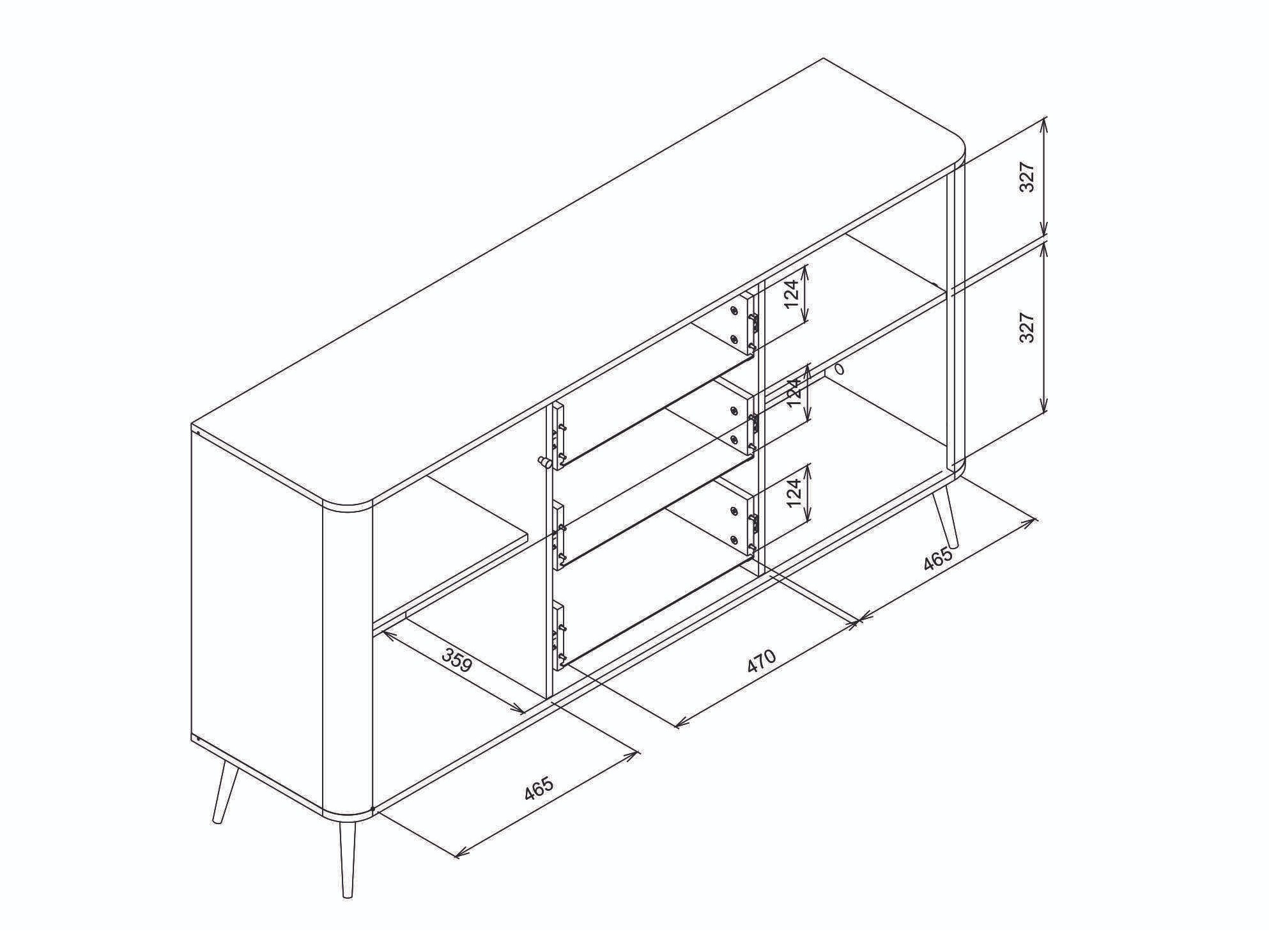 Commode Levliva 105