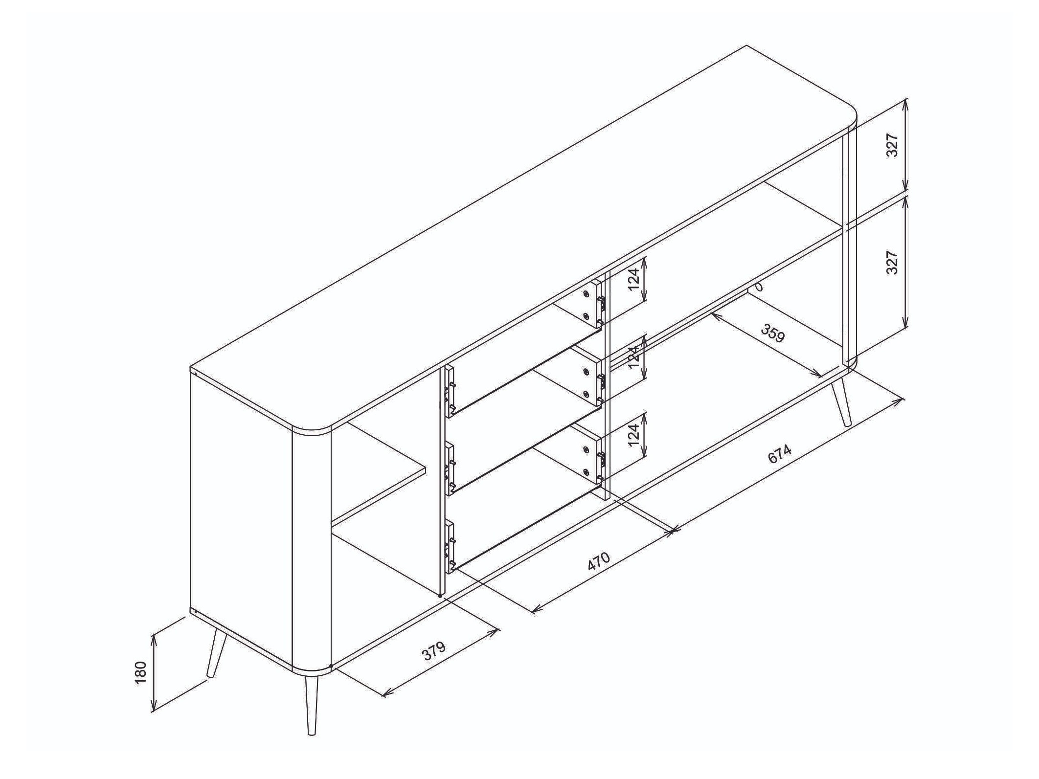 Commode Levliva 106