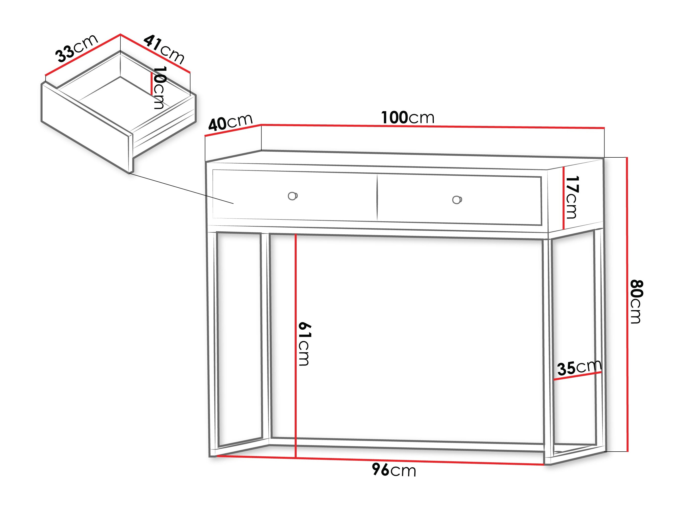 Console Comfivo Modestia (Cachemire)