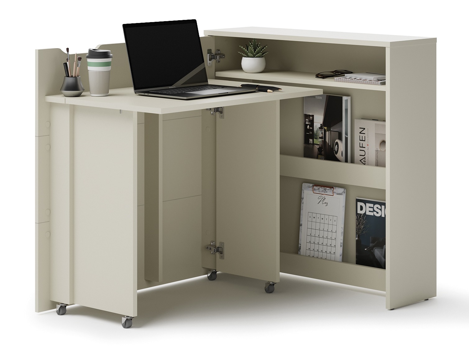 Bureau d'angle Concept Lenart II (Cachemire)