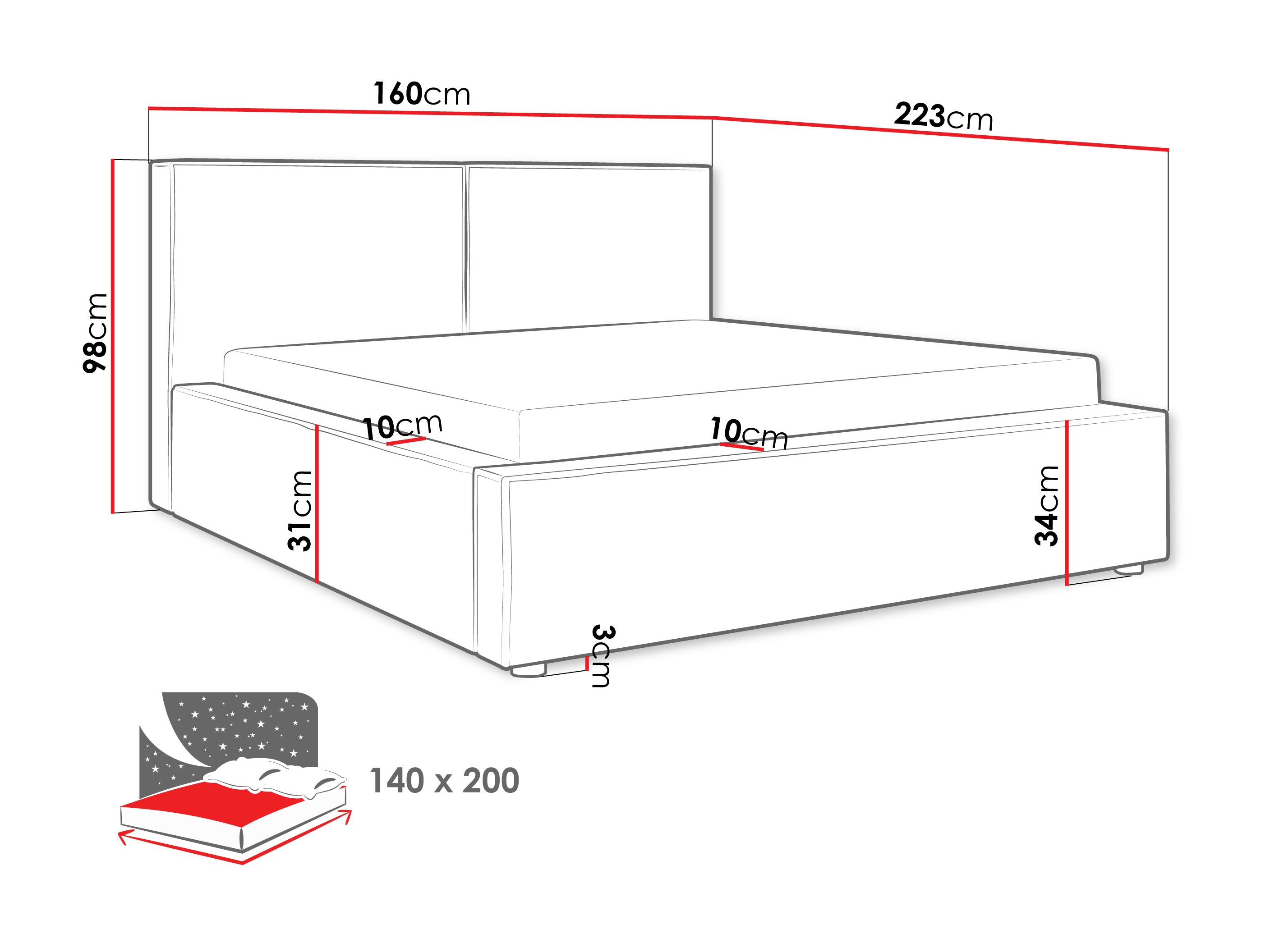 Lit TrendyNest Pelagia (Coral 15)