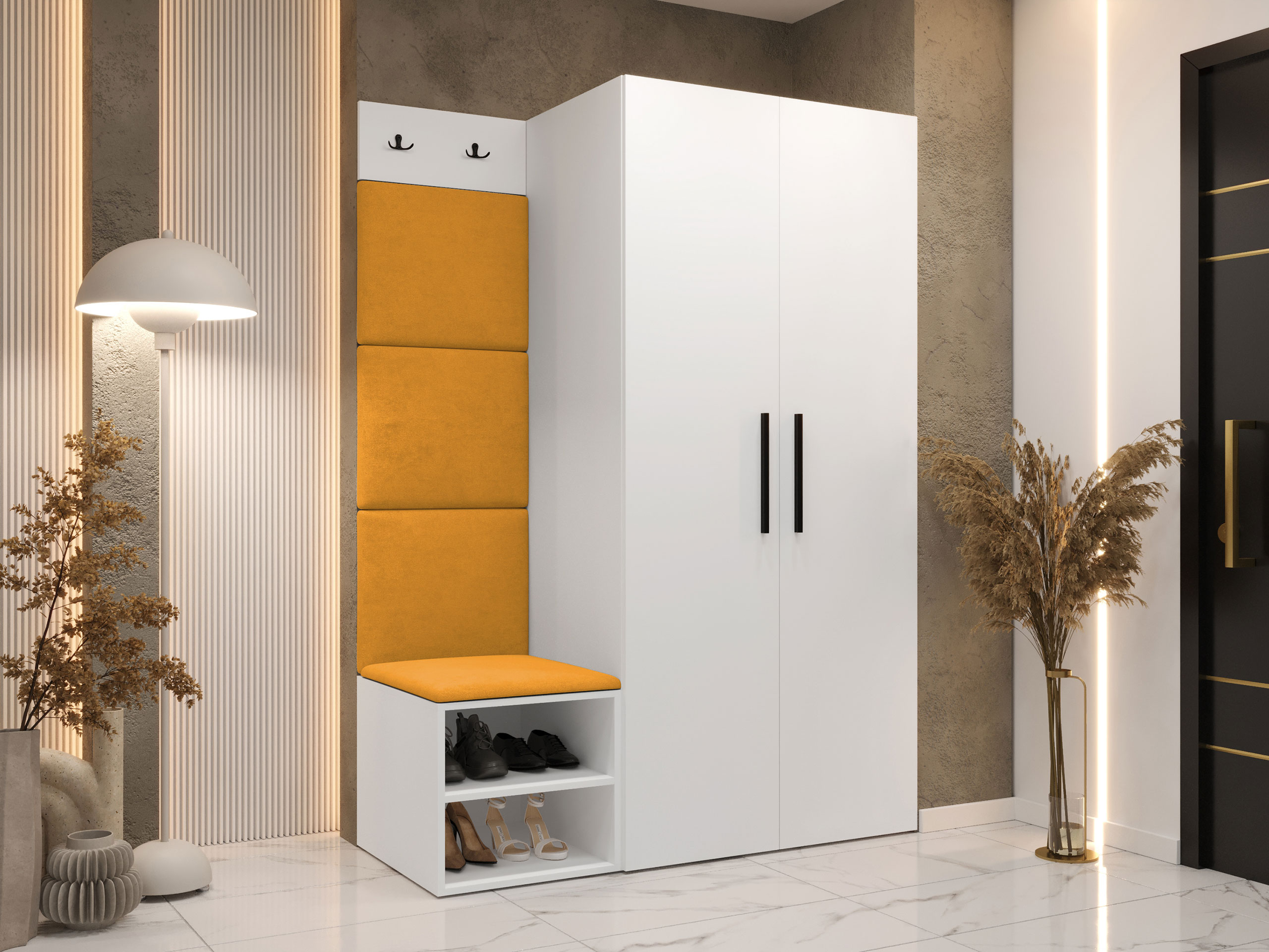 Meuble d'entrée Hartford 523 (Blanc)