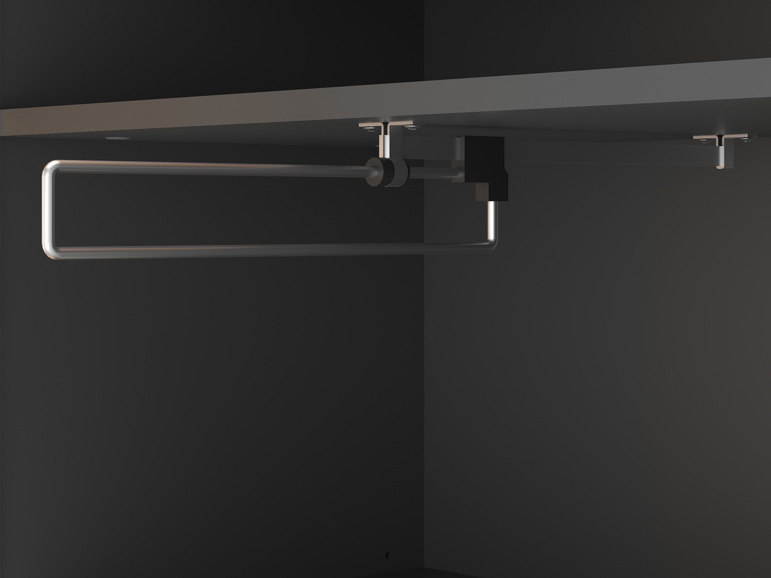 Meuble d'entrée Venlori 119 (Chêne Artisan + Anthracite)
