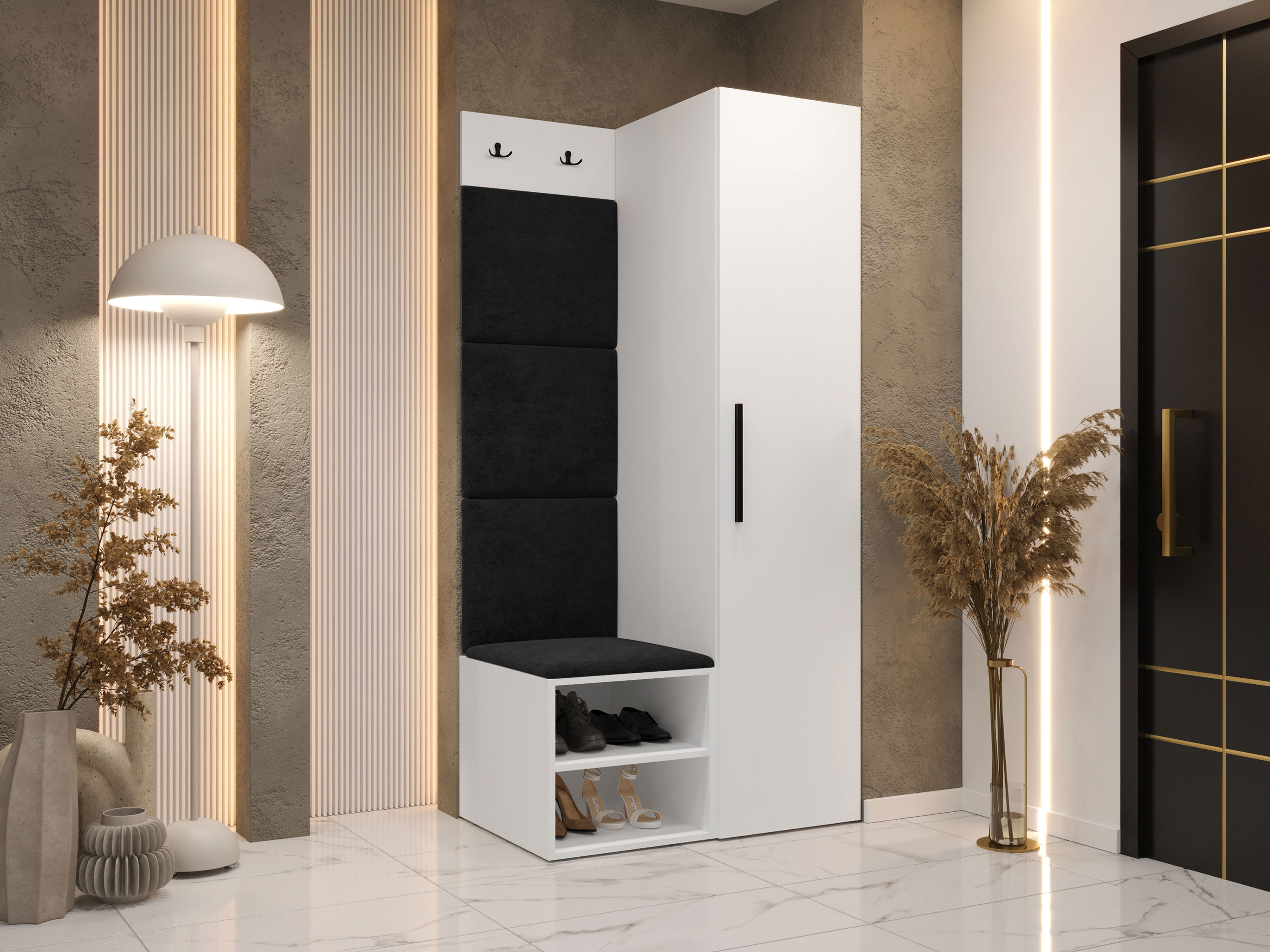 Meuble d'entrée Hartford 524 (Blanc)