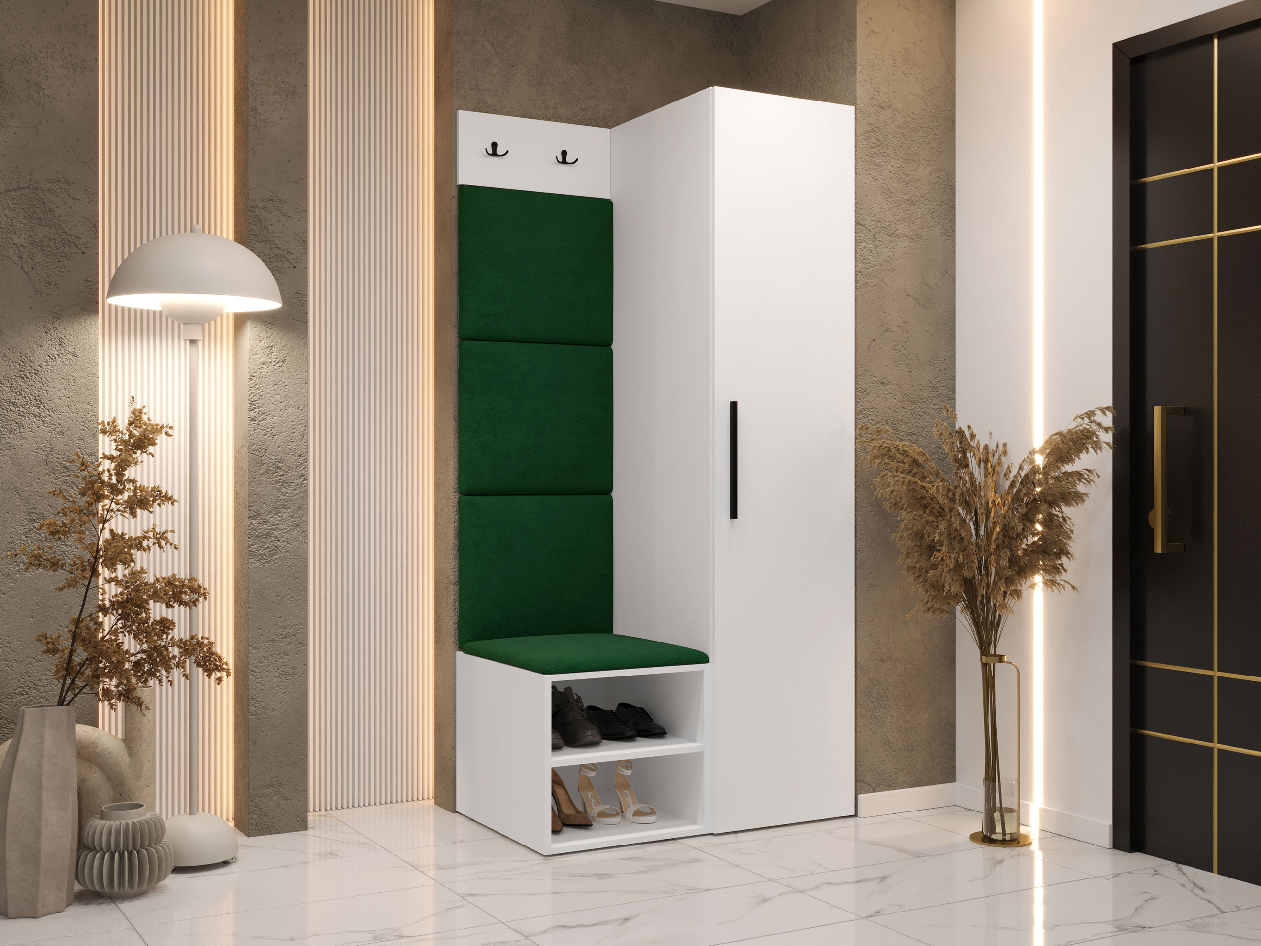 Meuble d'entrée Hartford 524 (Blanc)