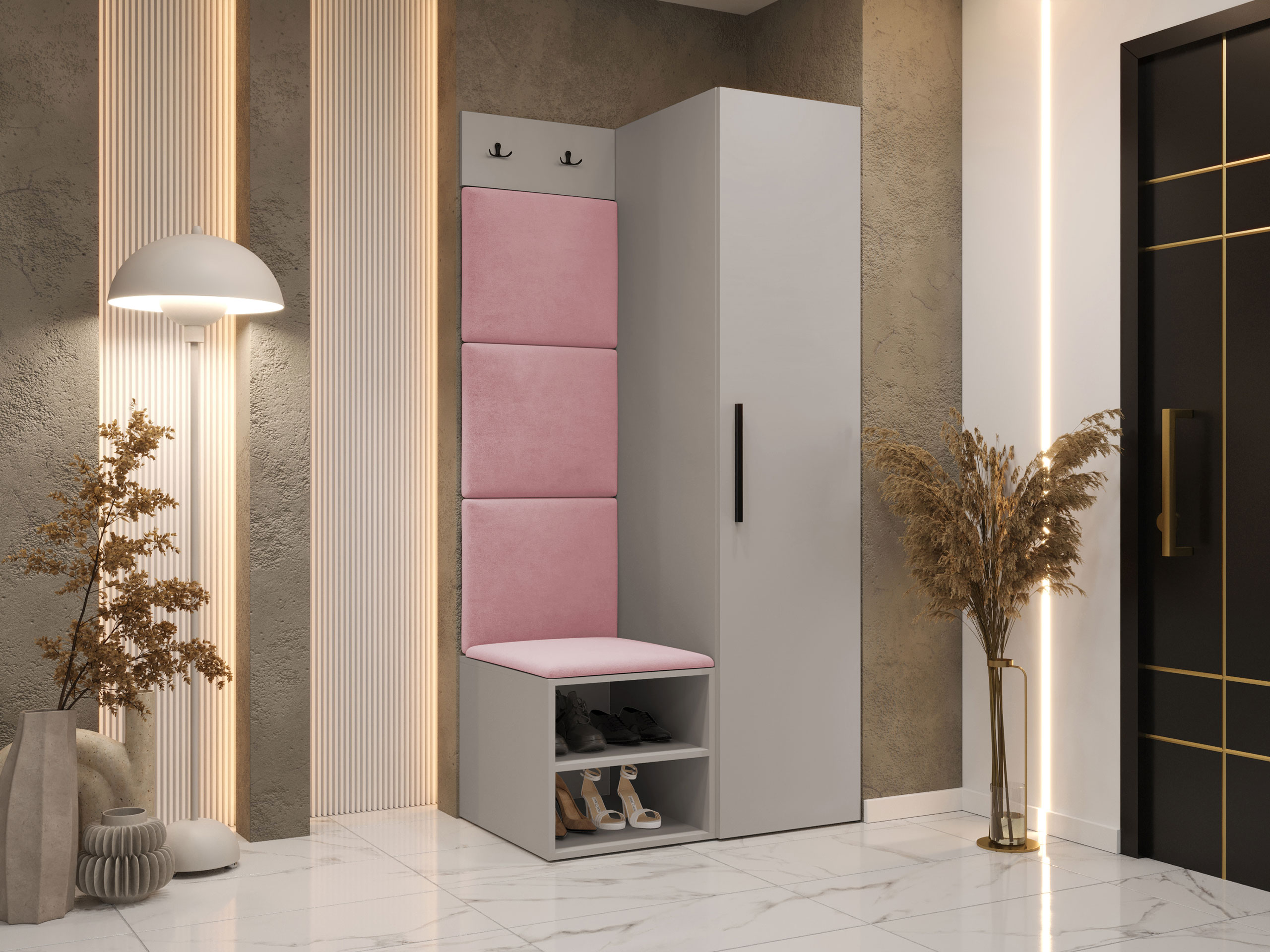 Meuble d'entrée Hartford 524 (Cachemire)