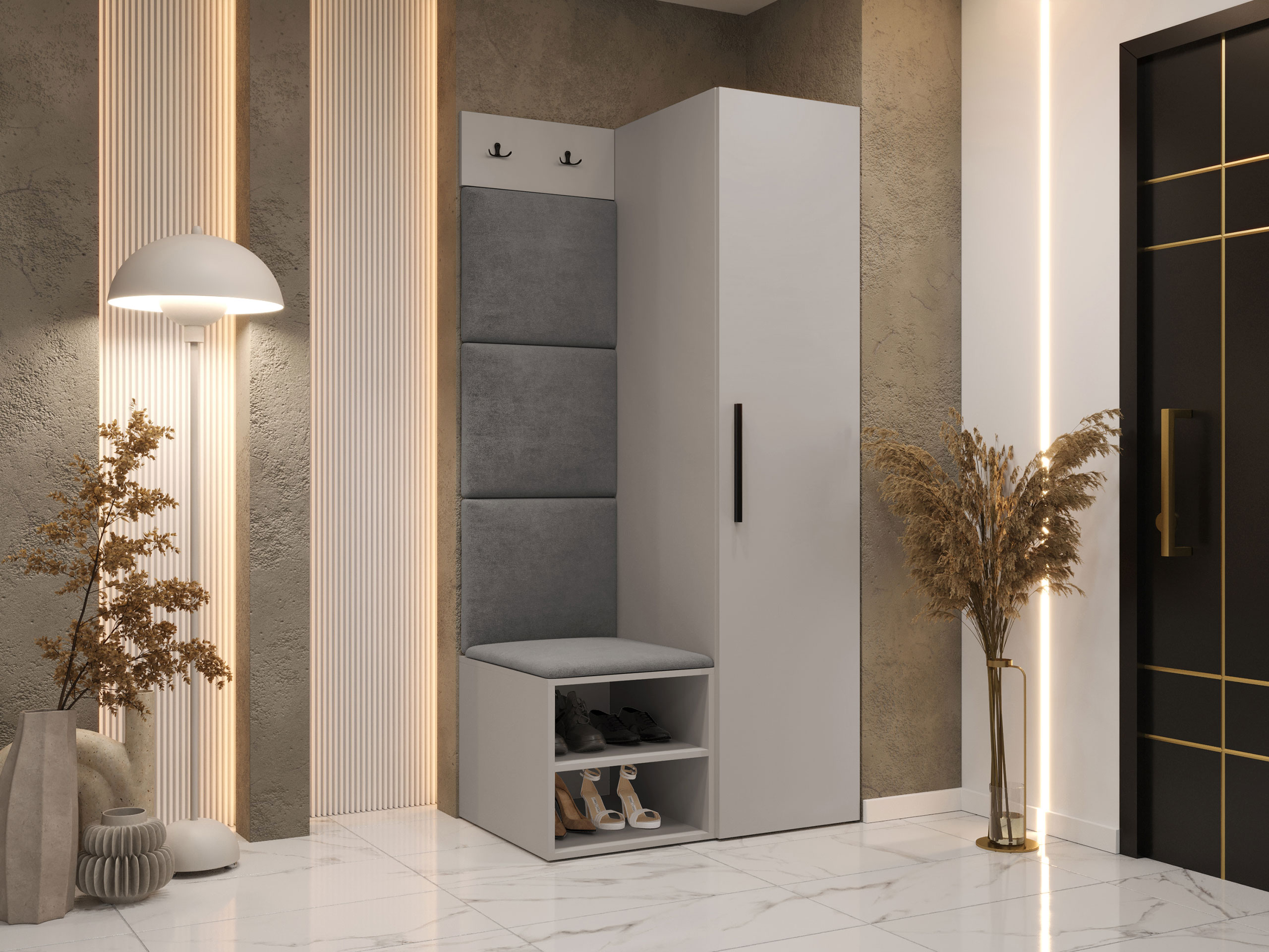 Meuble d'entrée Hartford 524 (Cachemire)