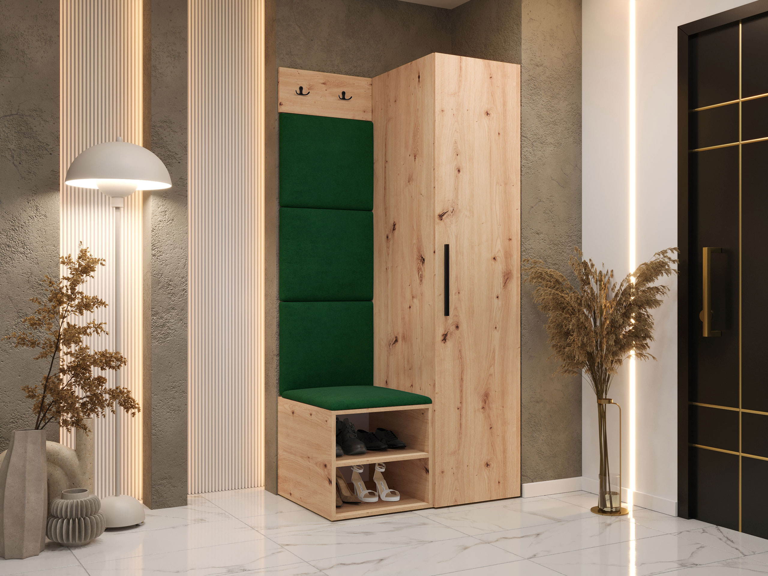 Meuble d'entrée Hartford 524 (Chêne Artisan)