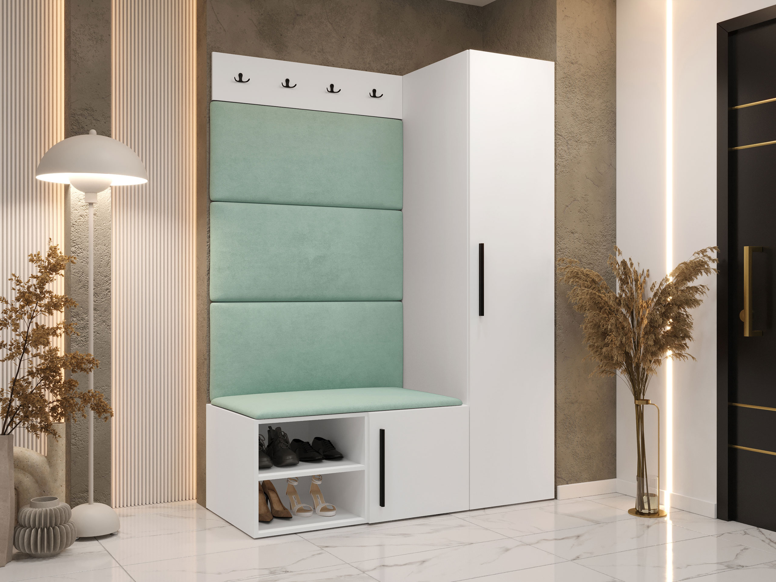 Meuble d'entrée Hartford 525 (Blanc)