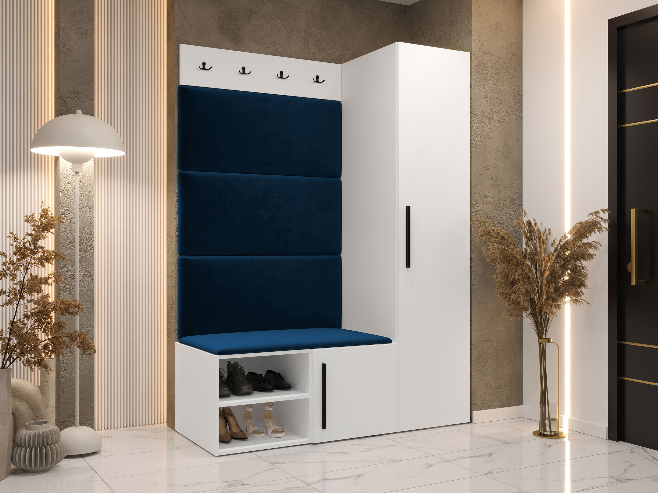 Meuble d'entrée Hartford 525 (Blanc)