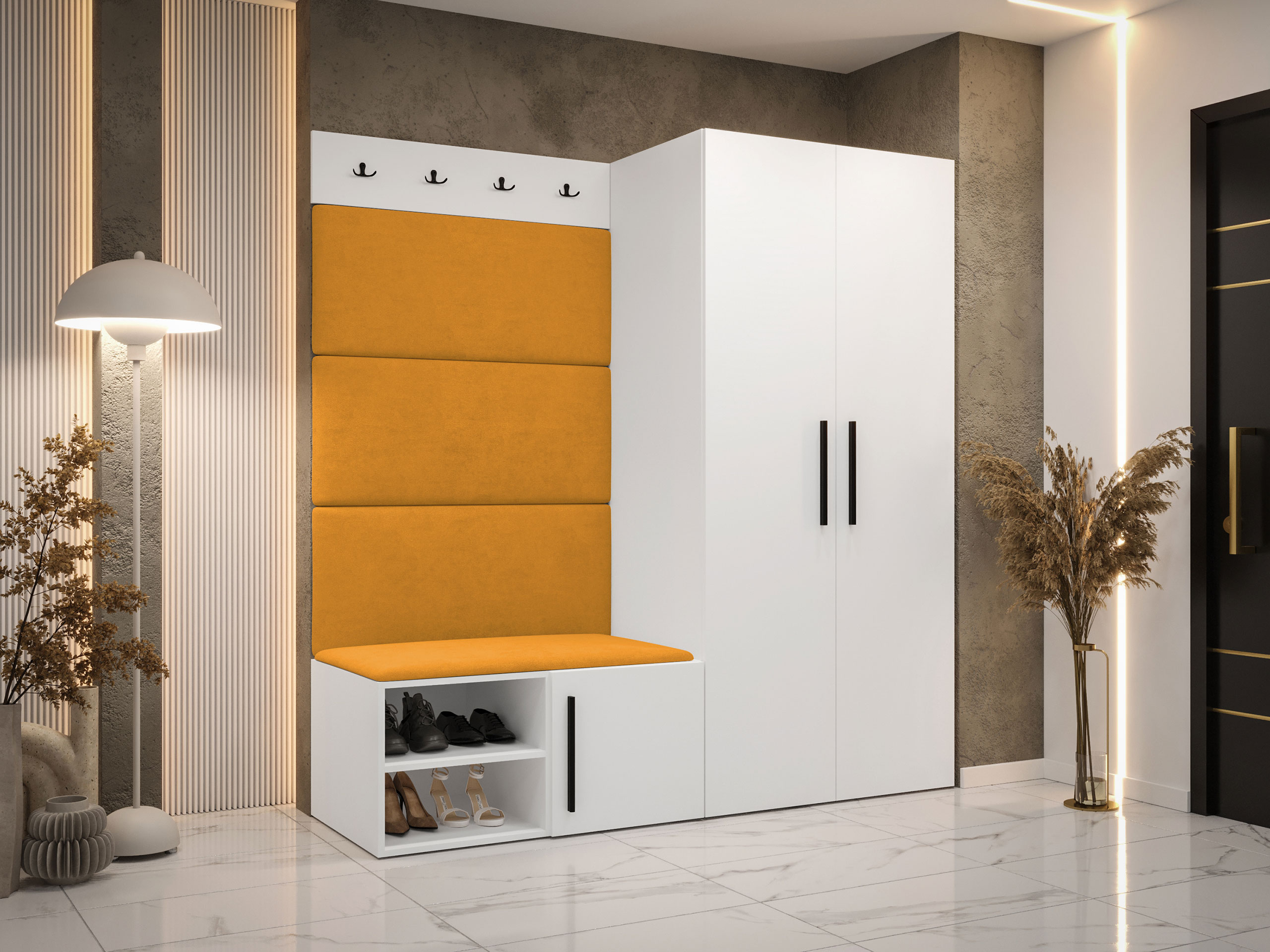 Meuble d'entrée Hartford 526 (Blanc)