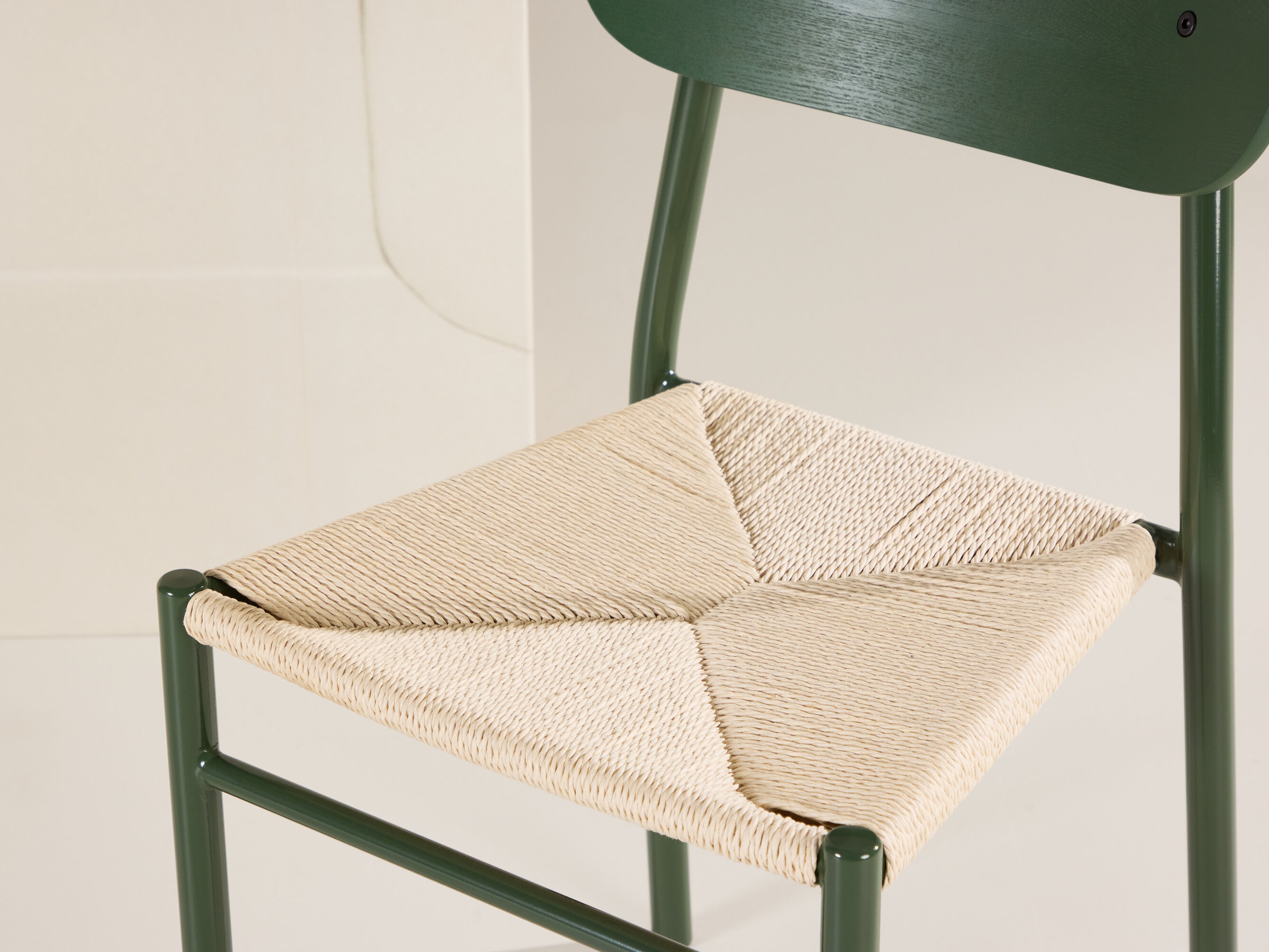 Chaise Dallas 254 (Vert + Beige)