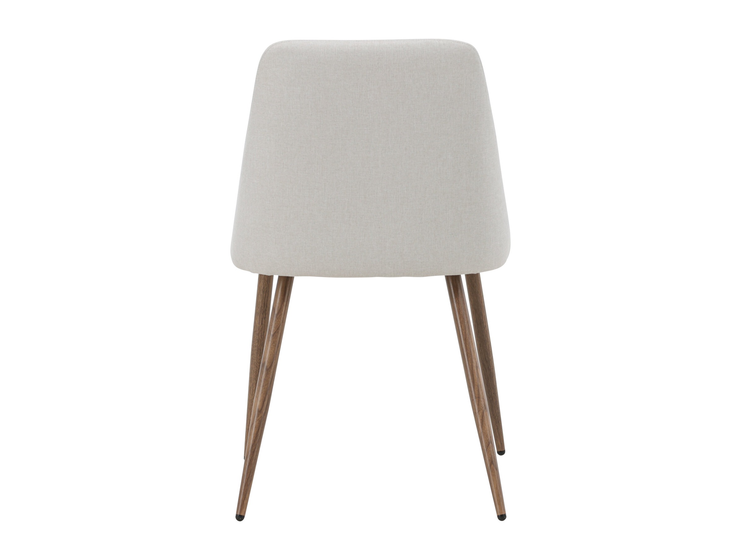 Chaise Dallas 3886 (Blanc + Marron)