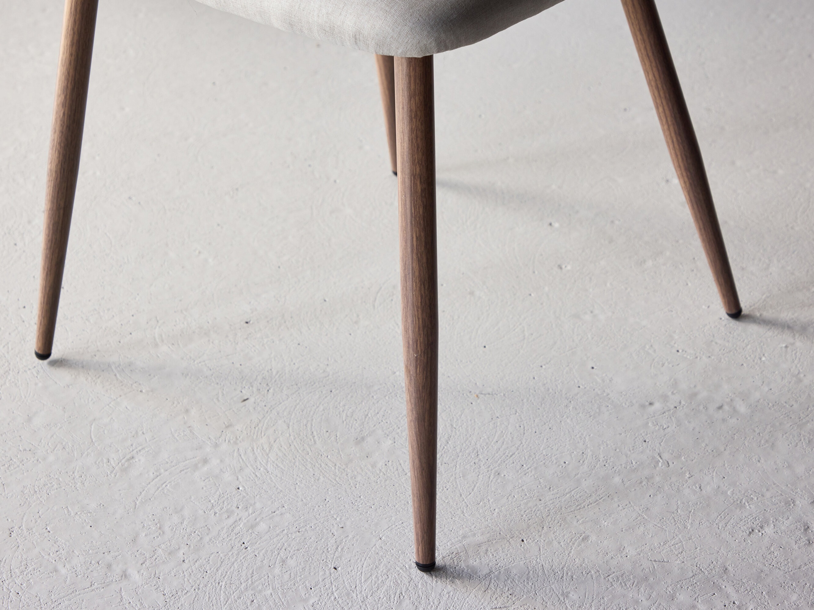 Chaise Dallas 3886 (Blanc + Marron)