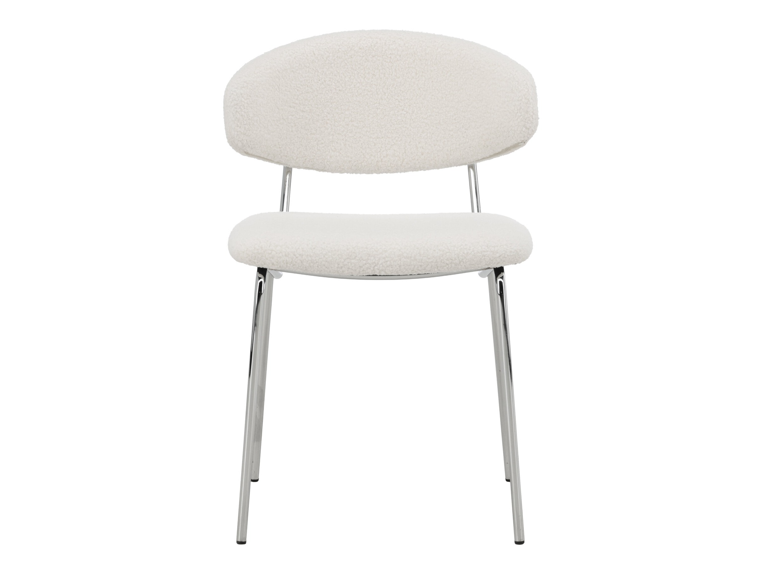 Chaise Dallas 4533 (Blanc + Argent)