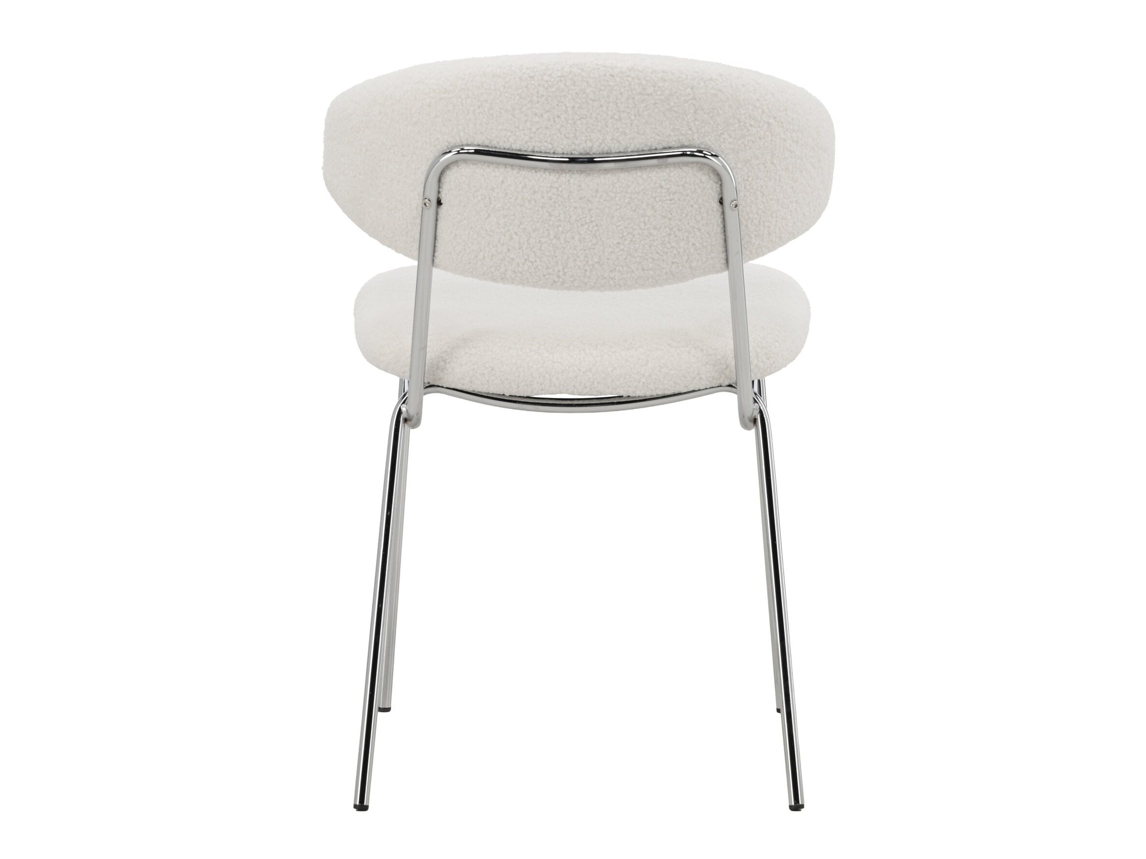 Chaise Dallas 4533 (Blanc + Argent)