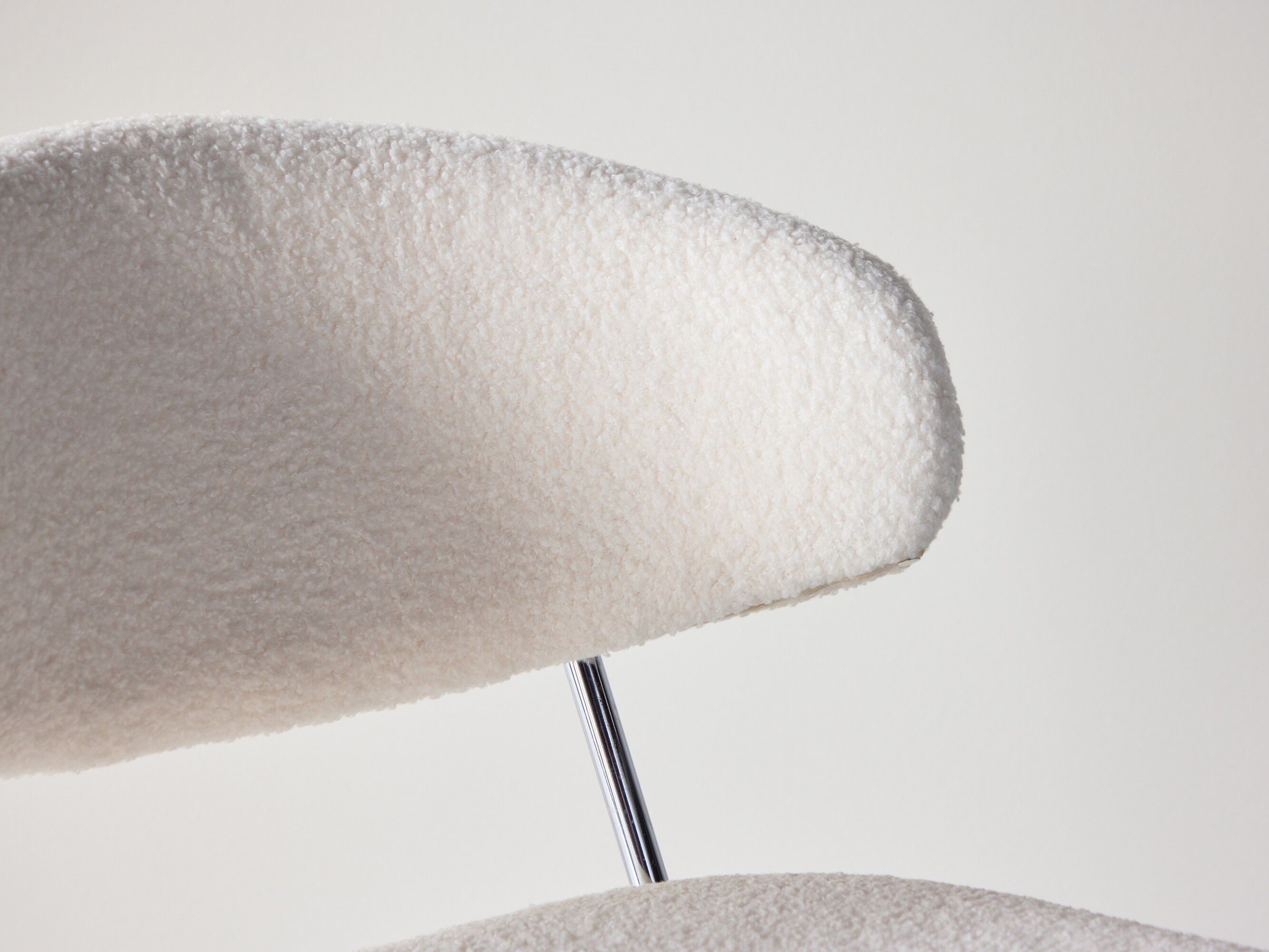 Chaise Dallas 4533 (Blanc + Argent)