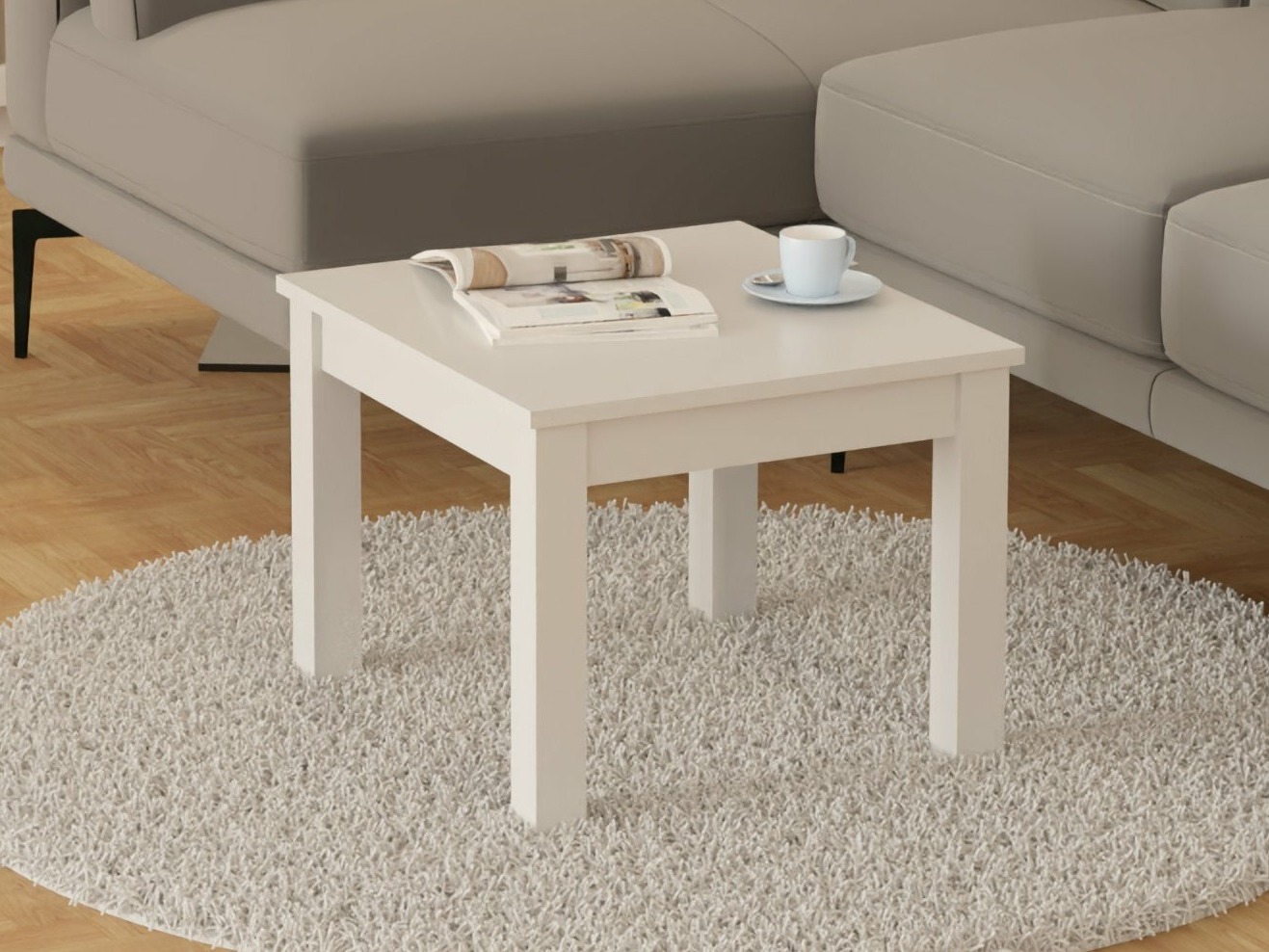 Table basse Bristol 225 (Blanc)