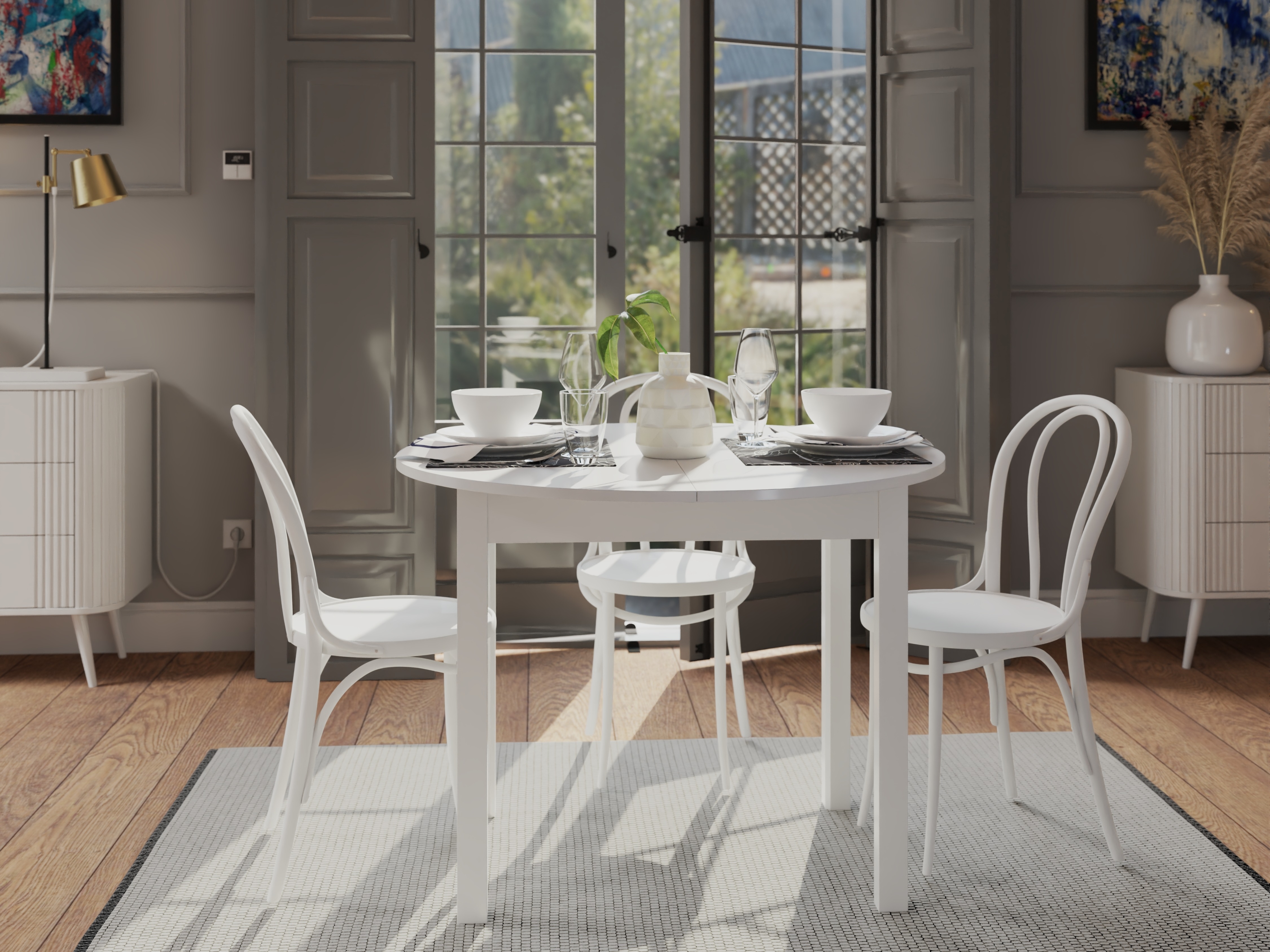 Table Bristol 226 (Blanc)