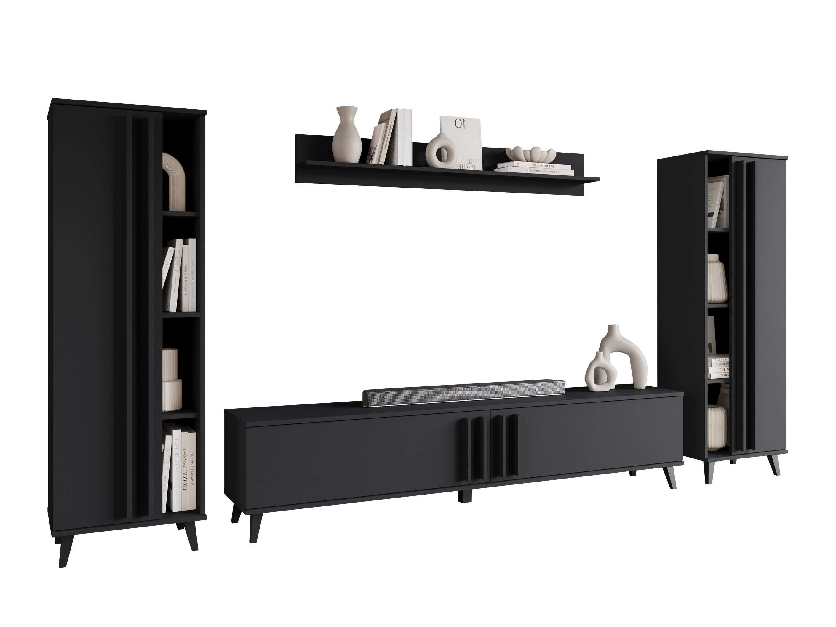 Ensemble de salon Facetor (Graphite)