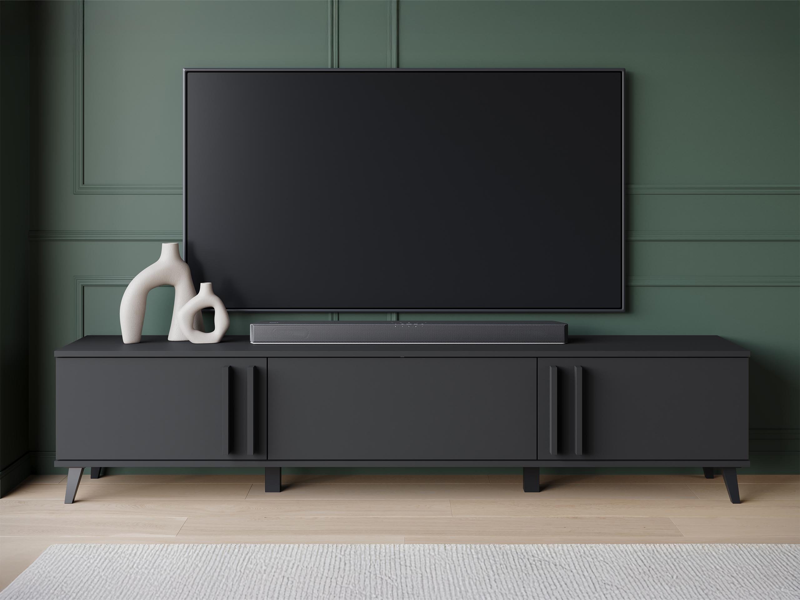 Meuble TV Facetor (Graphite)
