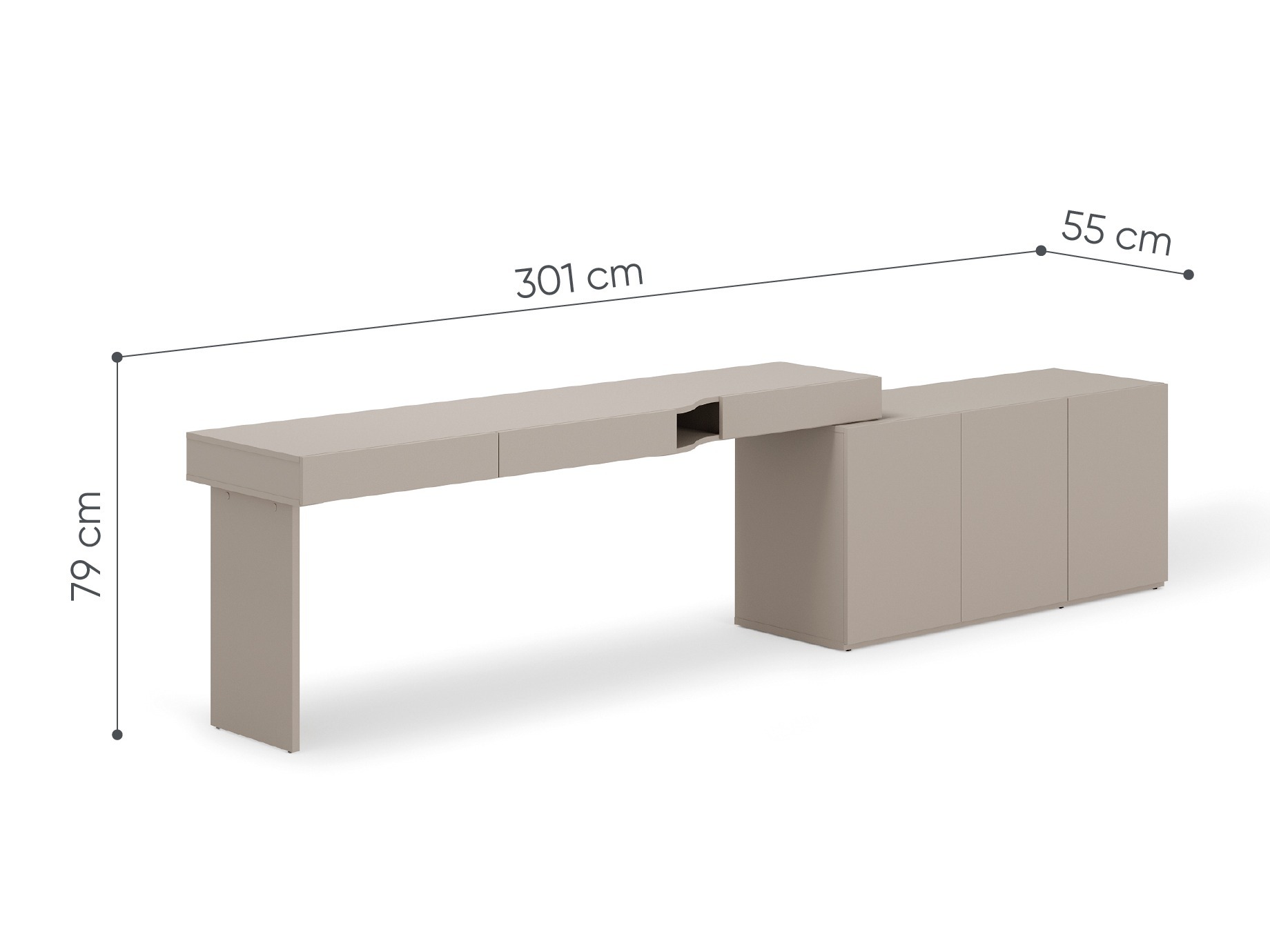 Bureau Evareve 111 (Gauche)